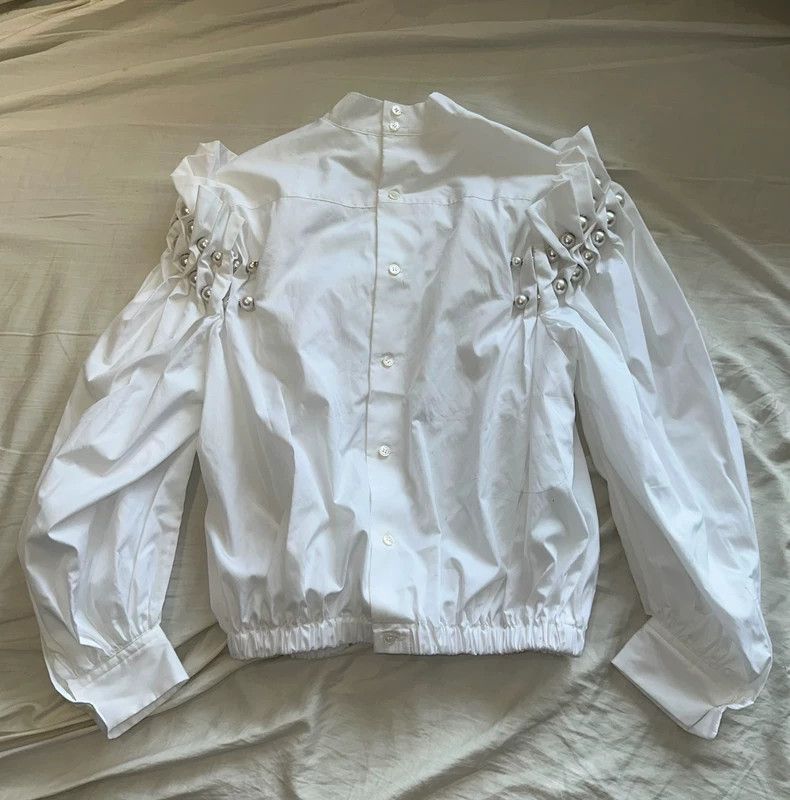 Comme des Garcons Comme Des Garcons Heavy Pearl Pouch Shirt Size S / US 4 / IT 40 - 2 Thumbnail