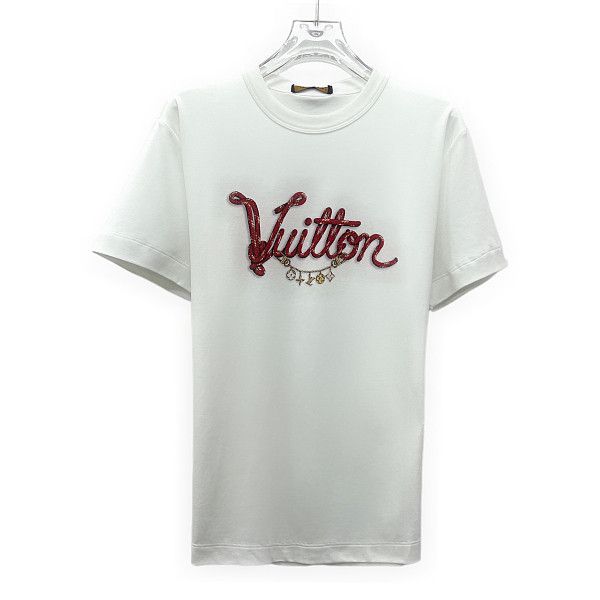 Louis Vuitton Louis Vuitton Rope Logo Graphic T-Shirt M Size M / US 6-8 / IT 42-44 - 1 Thumbnail