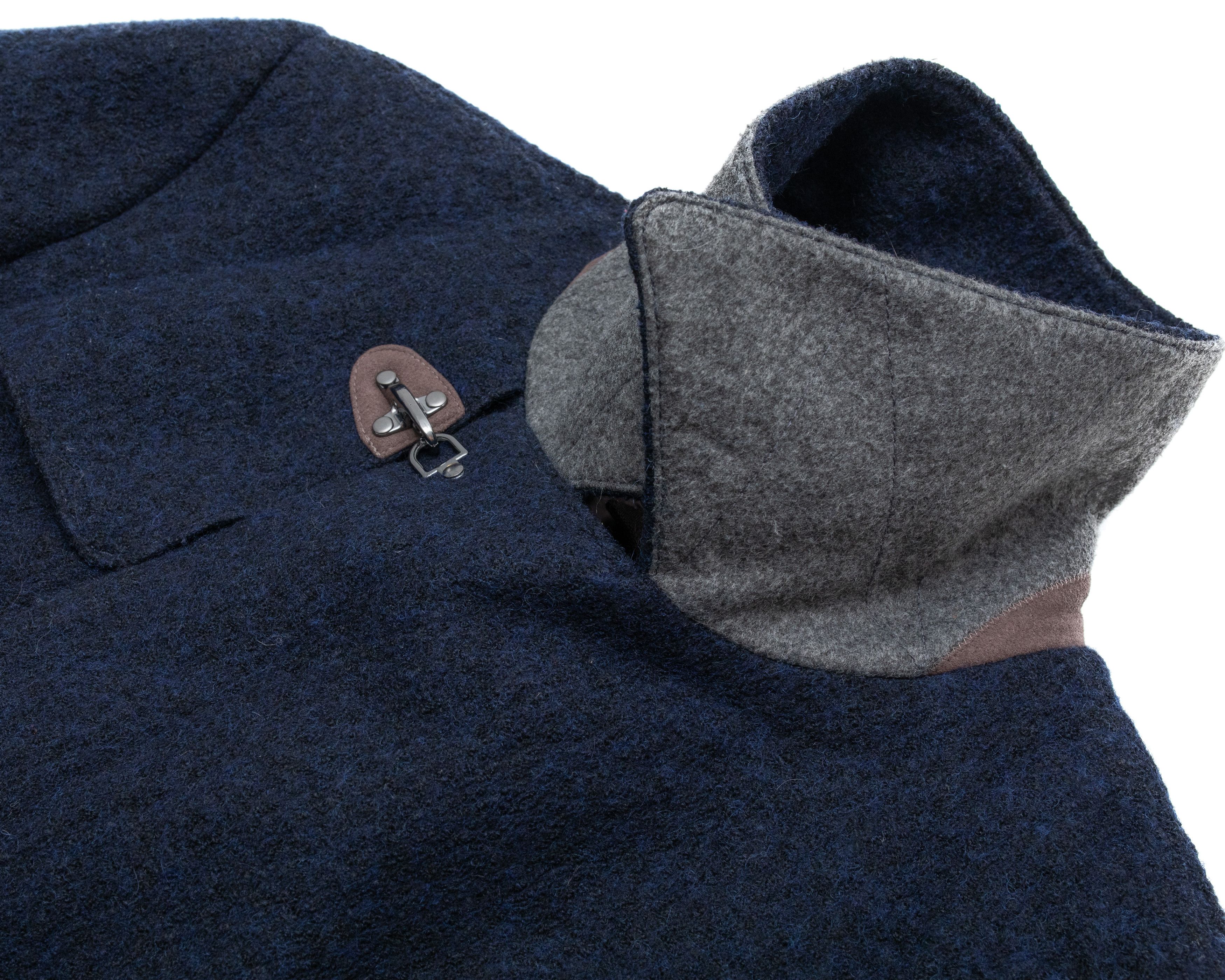 Gimo's GIMO’S 835$ Wool Blend Double Breasted Coat Size US M / EU 48-50 / 2 - 2 Thumbnail