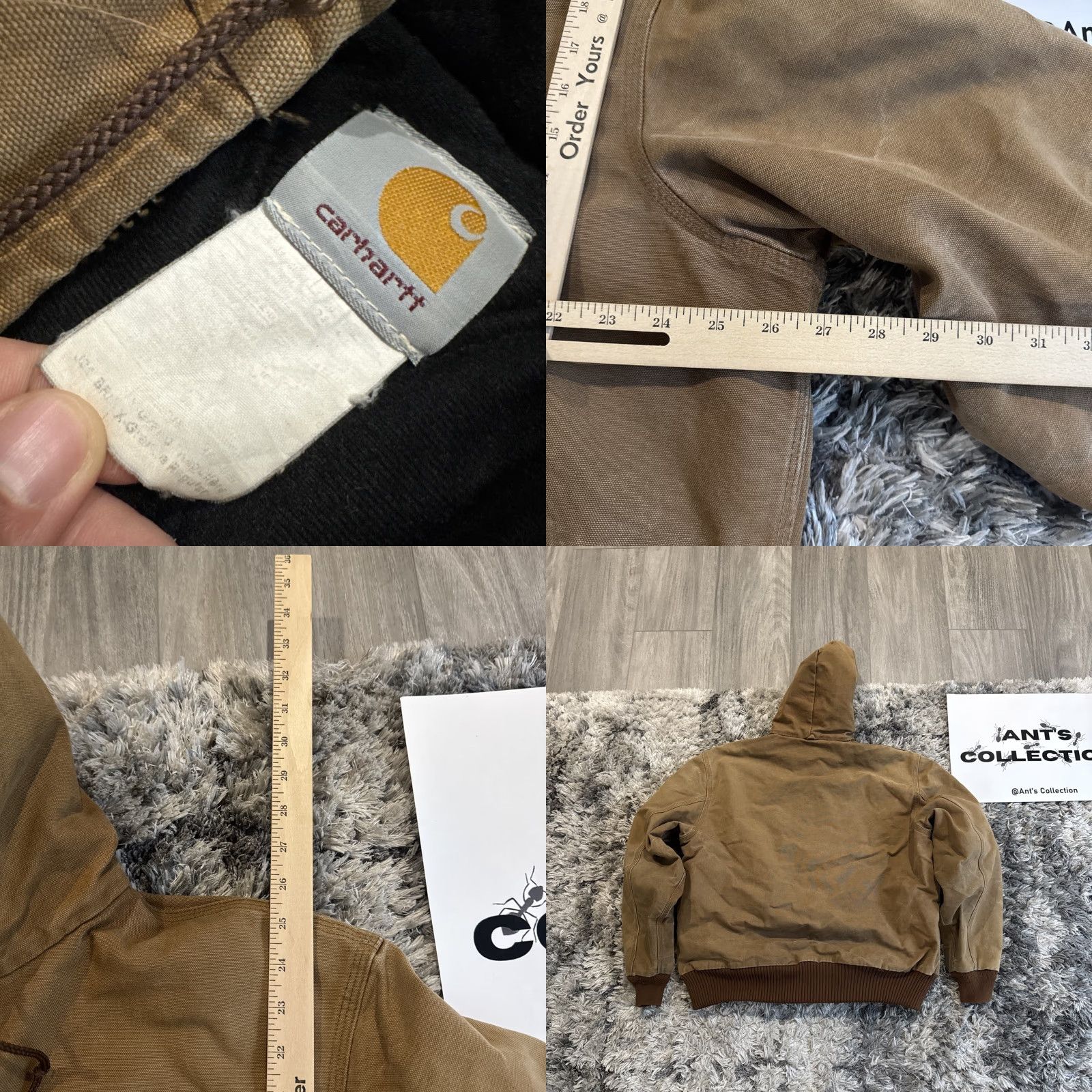 Carhartt VINTAGE Carhartt Jacket Full Zip Workwear Brown XL Men’s Size XL Bomber 00s Y2K J04 BRN Brown Size US XL / EU 56 / 4 - 9 Thumbnail