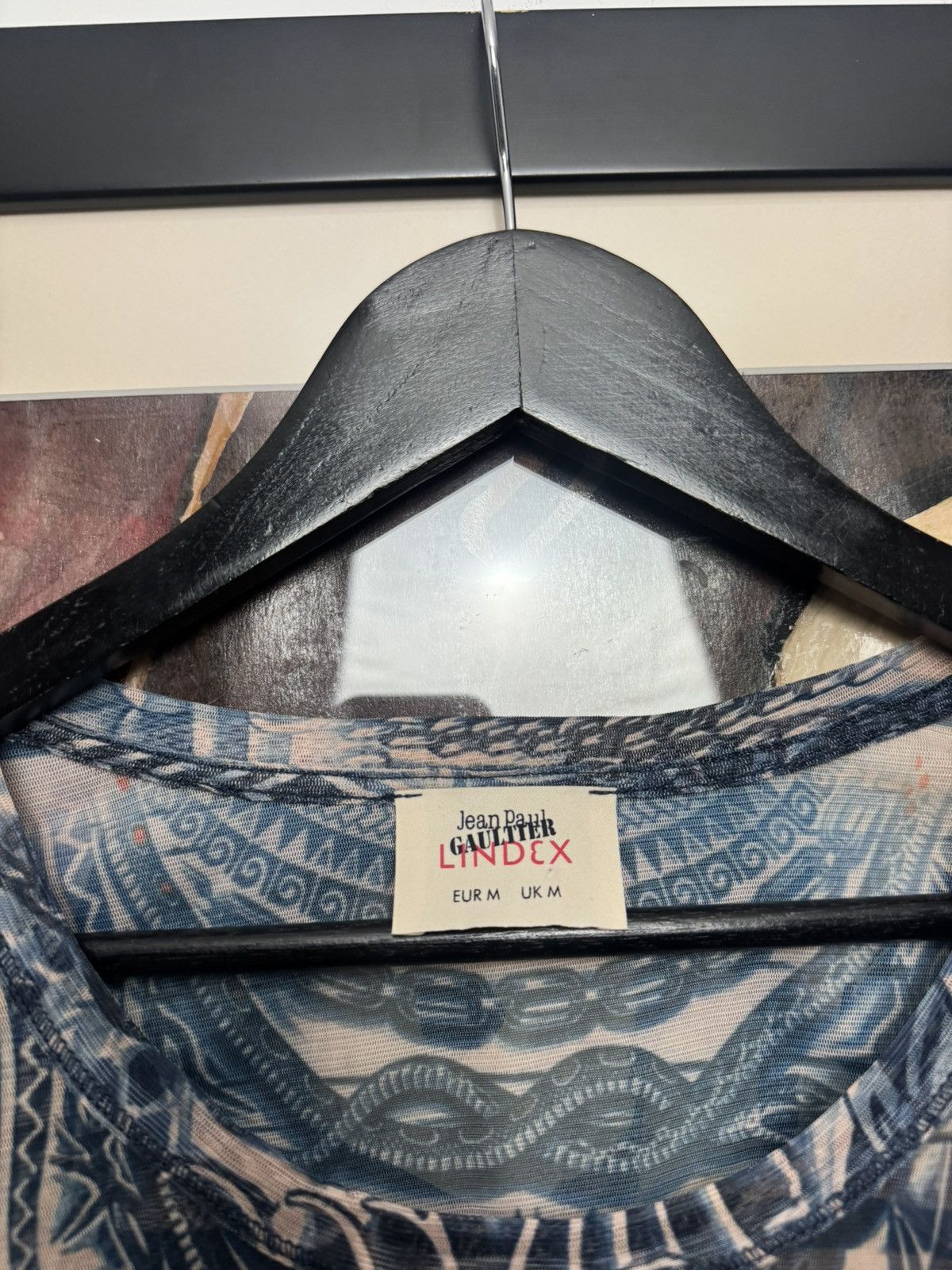 Jean Paul Gaultier Jean Paul Gaultier Lindex Set Tattoo Mesh Top + Leggins Size M / US 6-8 / IT 42-44 - 7 Thumbnail