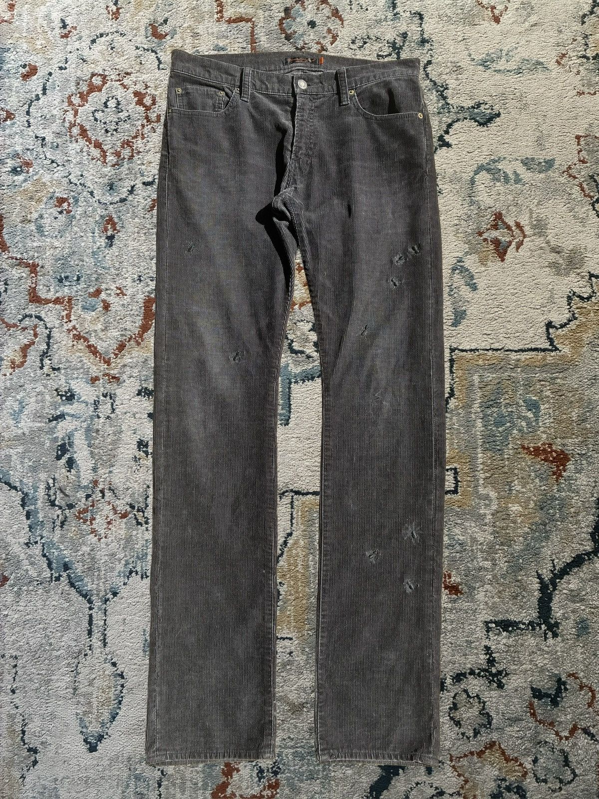 Undercover Undercover AW06 Black Corduroy Bug / Insect Denim Size US 32 / EU 48 - 1 Thumbnail