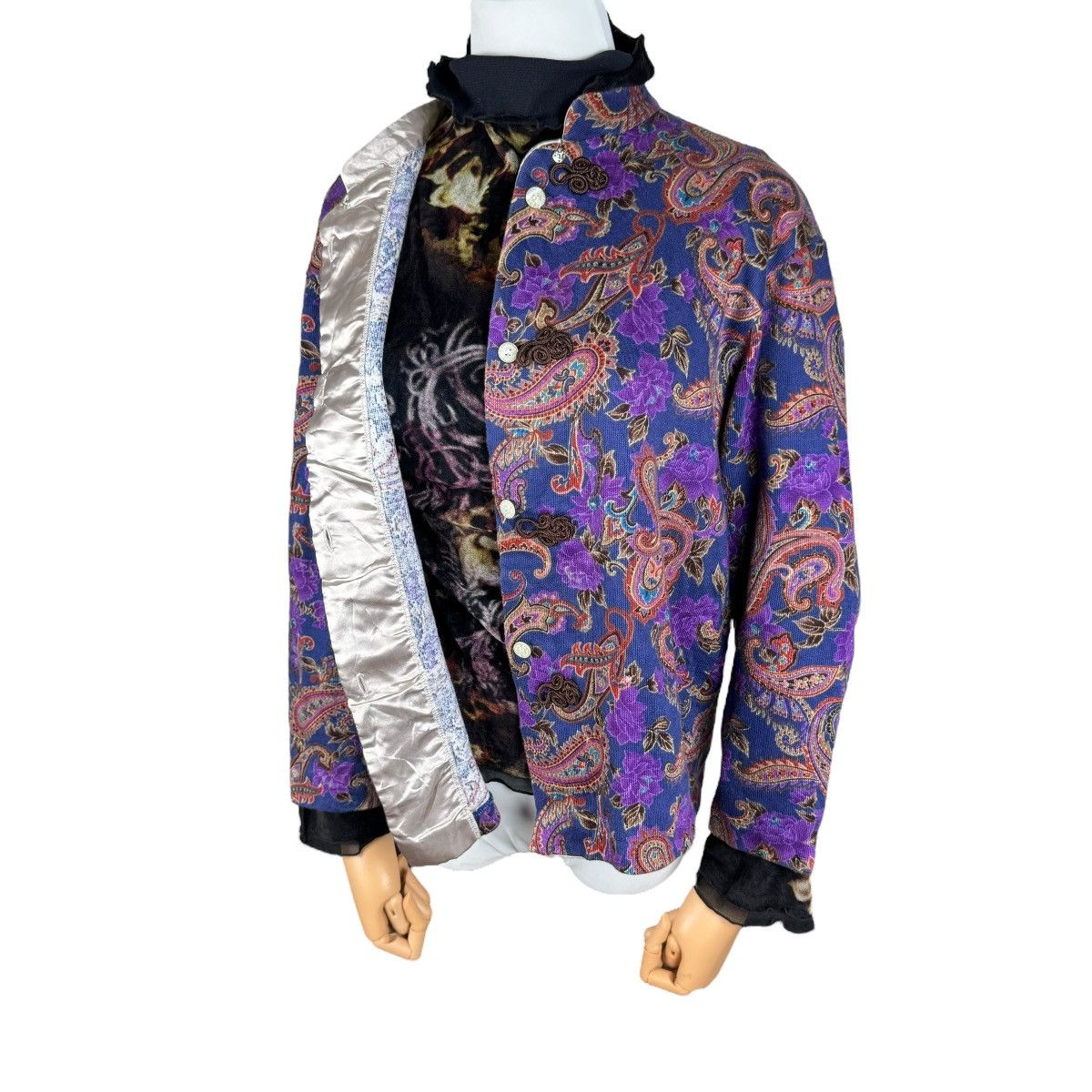 Valentino ☀️VALENTINO GARAVANI BODYWEAR PAISLEY JACKET Size M / US 6-8 / IT 42-44 - 3 Thumbnail