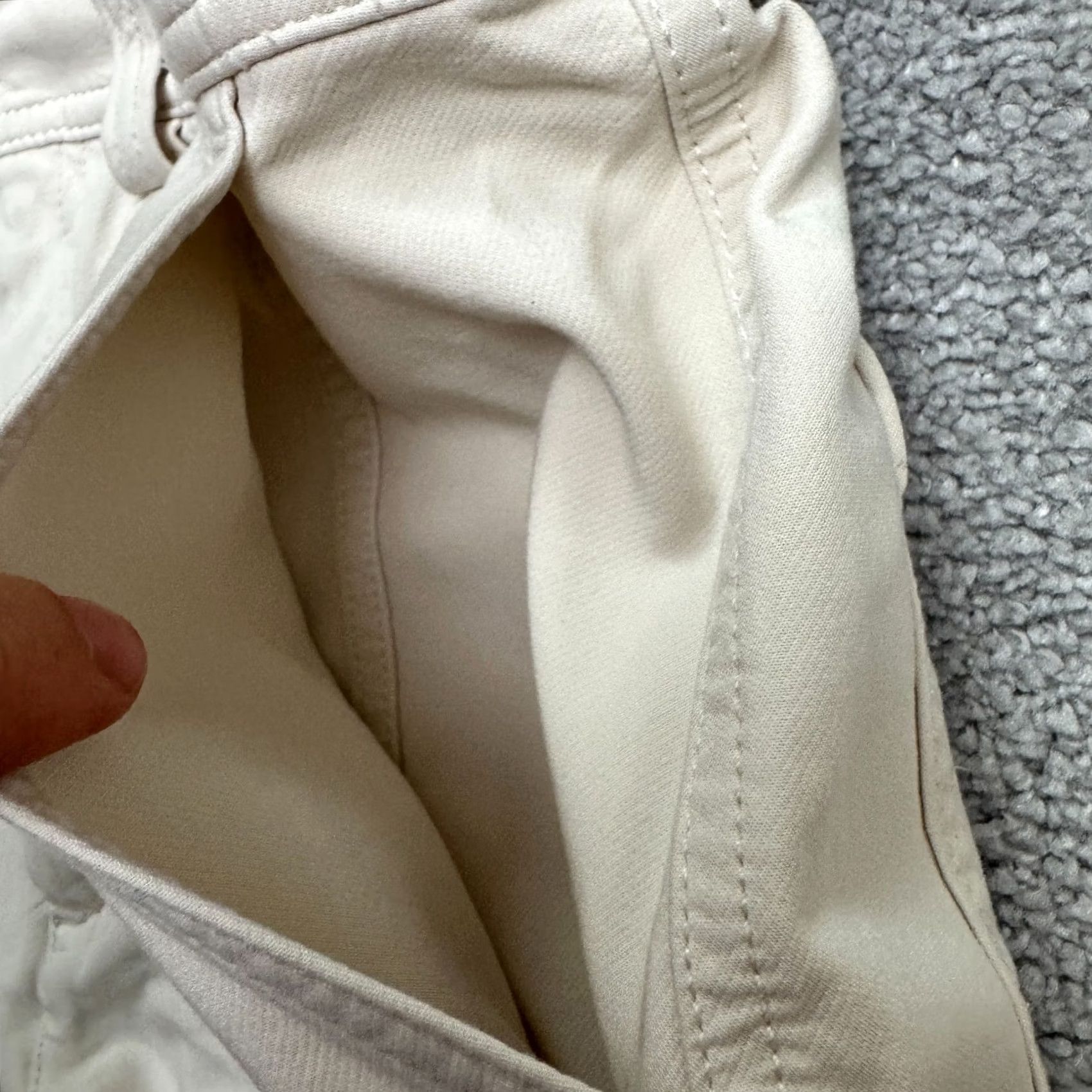 Banana Republic Banana Republic Cargo Tapered Utility Pants Womens 8 Beige High Rise Casual Size 30" / US 8 / IT 44 - 6 Thumbnail