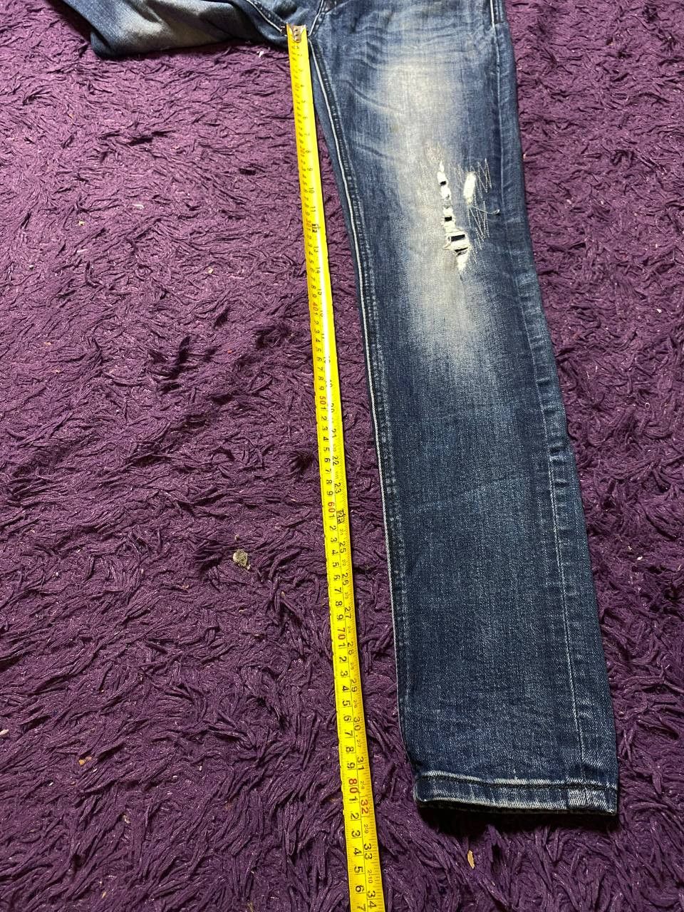 Diesel Vintage Diesel Jeans Japanese Y2K Faded Distress Size US 28 / EU 44 - 10 Thumbnail