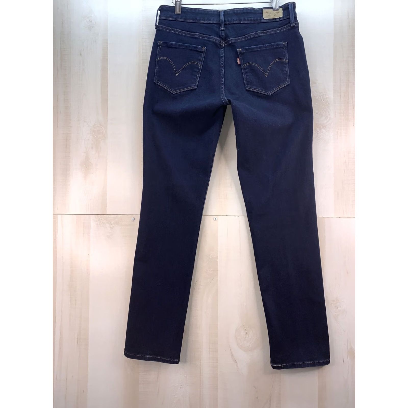Levi's Levi’s Jeans Mid Rise Skinny Dark Wash Denim Womens Sz 12 31in Inseam 5-Pocket Design Regular Size Type Jeans Womens Size 34" / US 12 / IT 48 - 5 Thumbnail