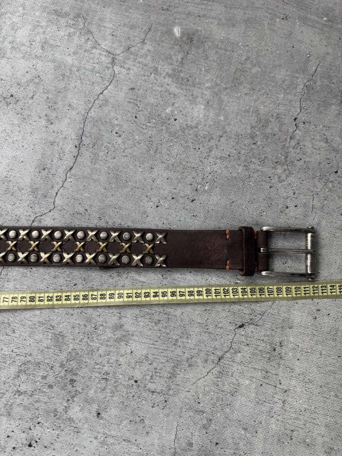 Hugo Boss HUGO BOSS REAL LEATHER BROWN CLASSIC VINTAGE Y2K BELT Size ONE SIZE - 4 Thumbnail