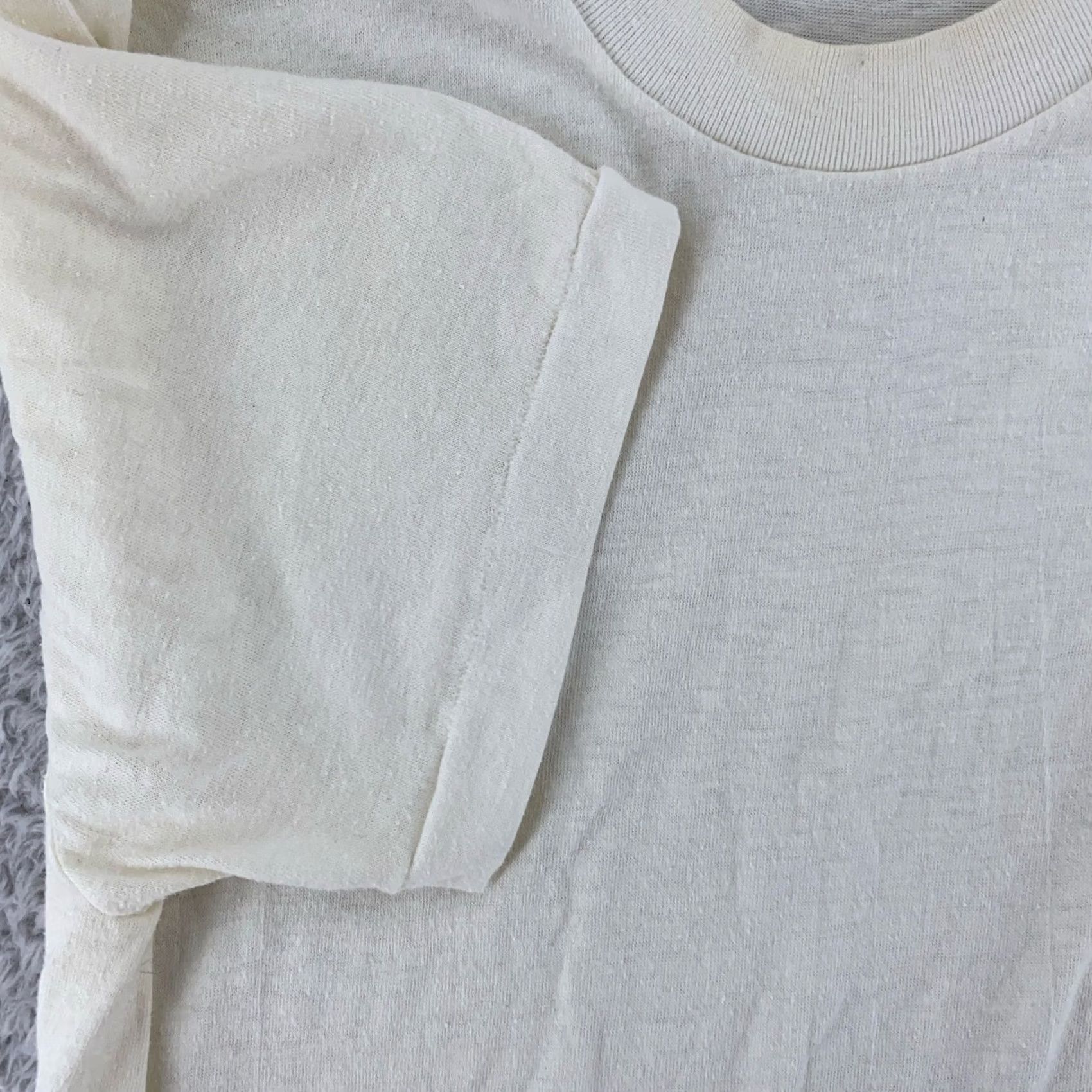 Vintage VINTAGE JCPenney Shirt XS White 50 50 Made USA Single Stitch Soft 80s Size US XS / EU 42 / 0 - 3 Thumbnail