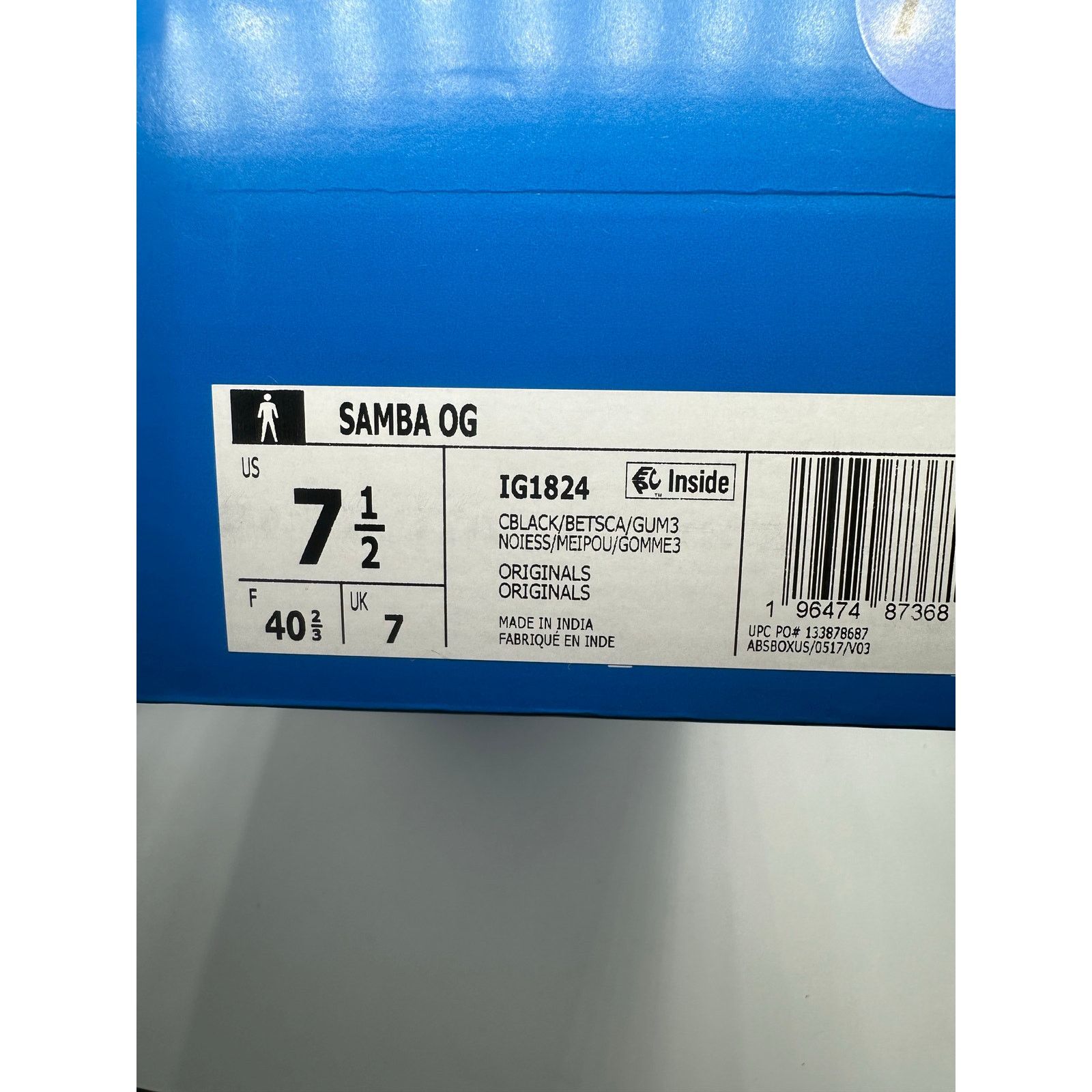 Adidas Adidas Samba OG “Black White Scarlet” size 7.5 men’s Size US 7.5 / EU 40-41 - 6 Thumbnail