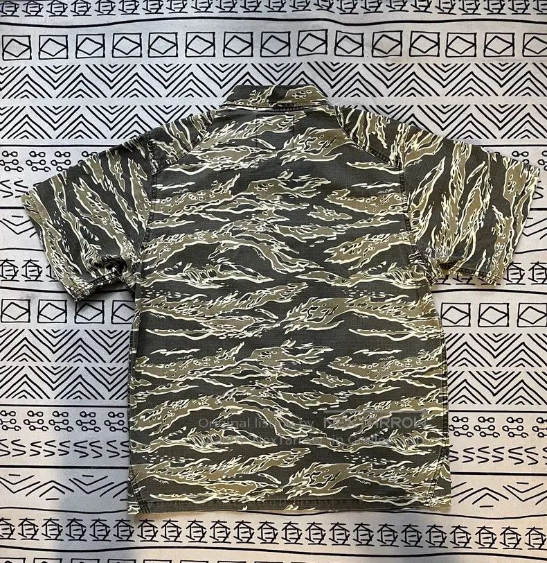 Wtaps Wtaps Tiger stripe camouflage short sleeve shirt Size US XL / EU 56 / 4 - 2 Thumbnail
