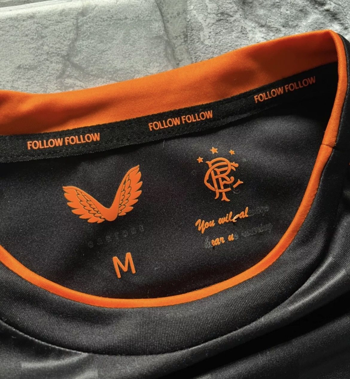 Castore GLASGOW RANGERS 2020 2021 THIRD FOOTBALL SHIRT JERSEY Size US M / EU 48-50 / 2 - 9 Thumbnail