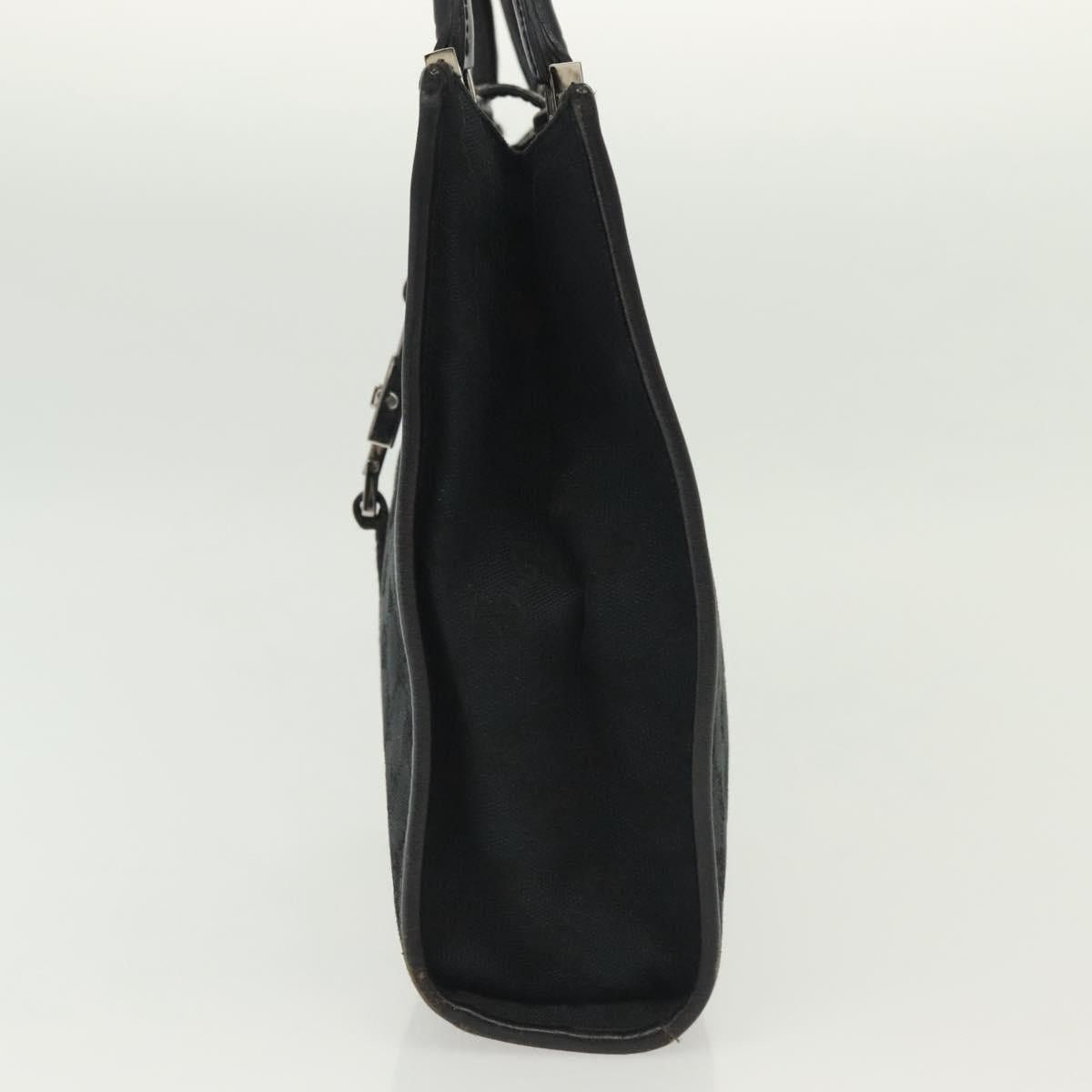 Gucci GUCCI GG Canvas Jackie Hand Bag Black Silver 002 002 Size ONE SIZE - 4 Thumbnail