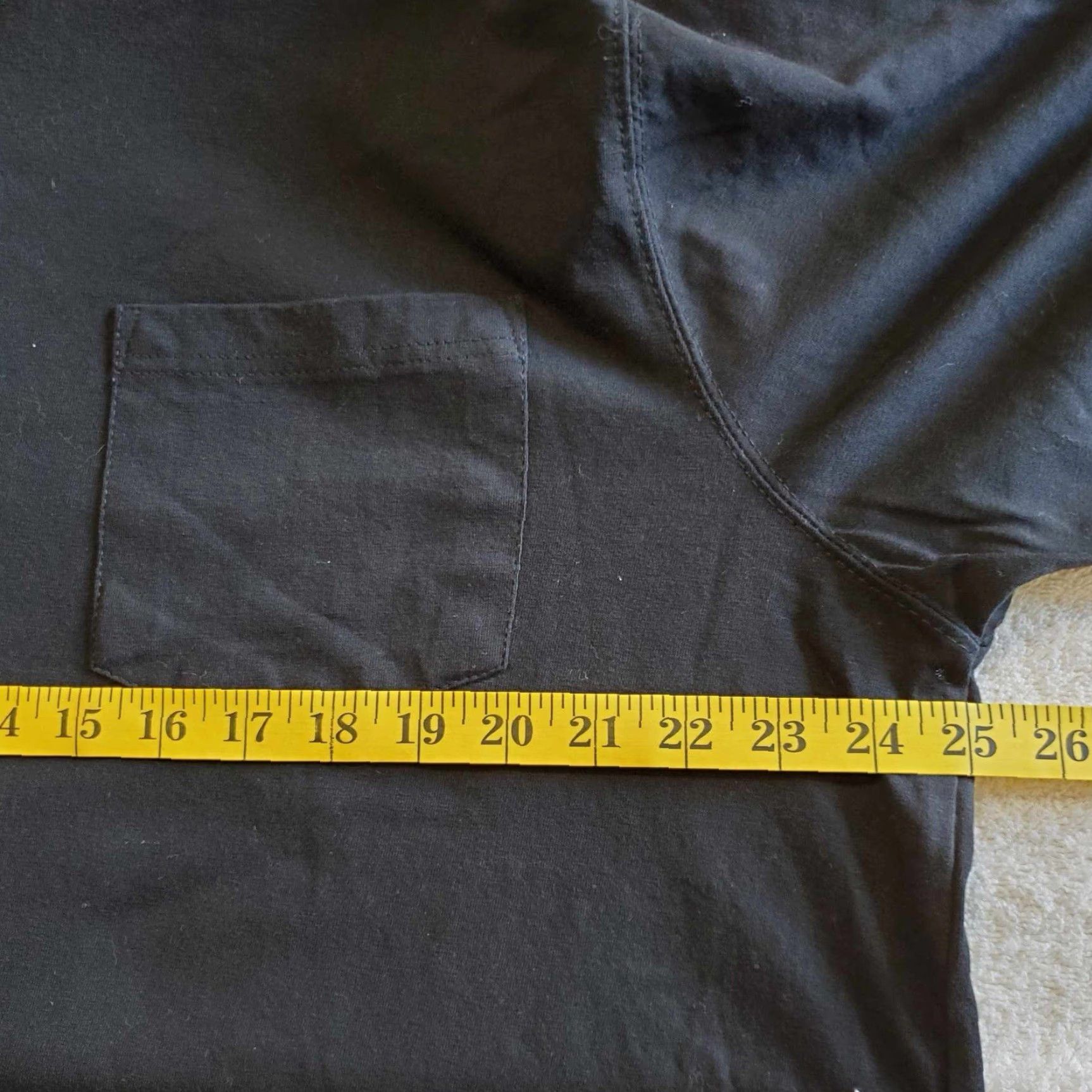 Vintage STANLEY Henley Pocket T Shirt Mens XL Black Workwear Size US XL / EU 56 / 4 - 3 Thumbnail