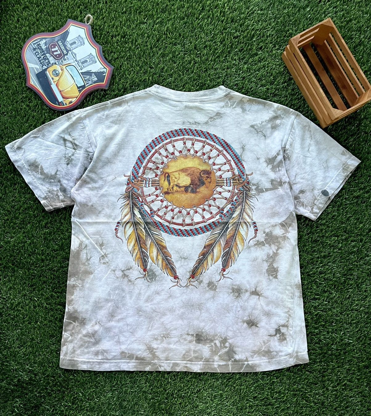 Vintage Tie Dye 90s Dream Catcher buffalo