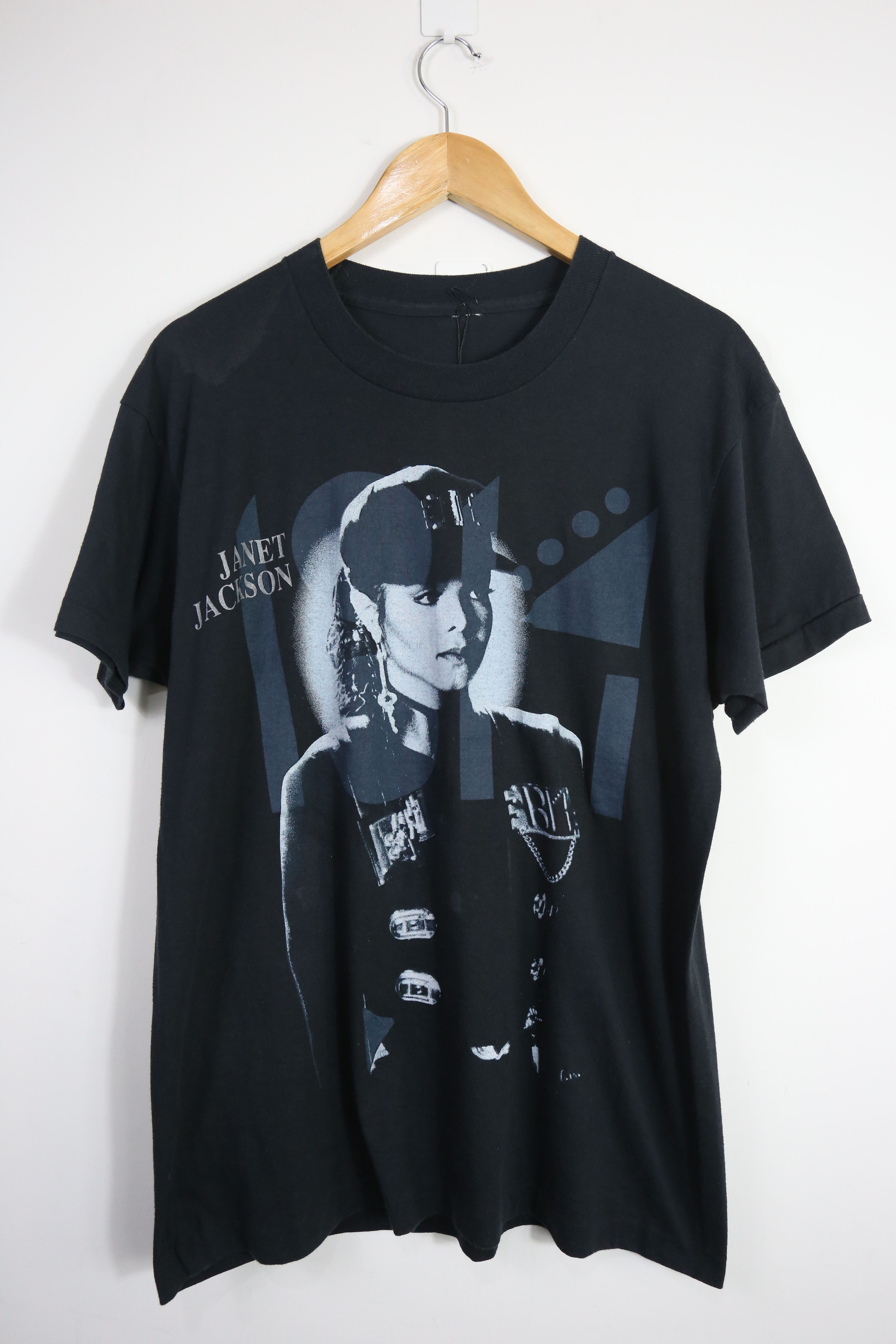 Michael Jackson × Vintage GTMA273 Vintage 90s Janet Jackson Big 