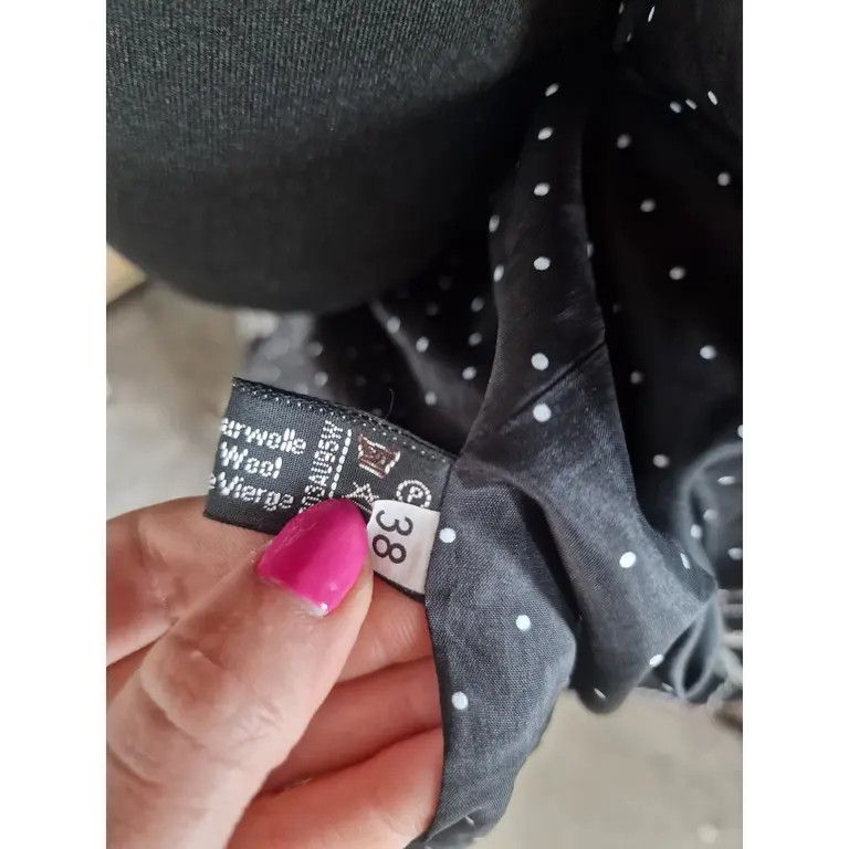 Other Wool coat with an original pattern, Prêt-à-porter, size M Size M / US 6-8 / IT 42-44 - 11 Thumbnail