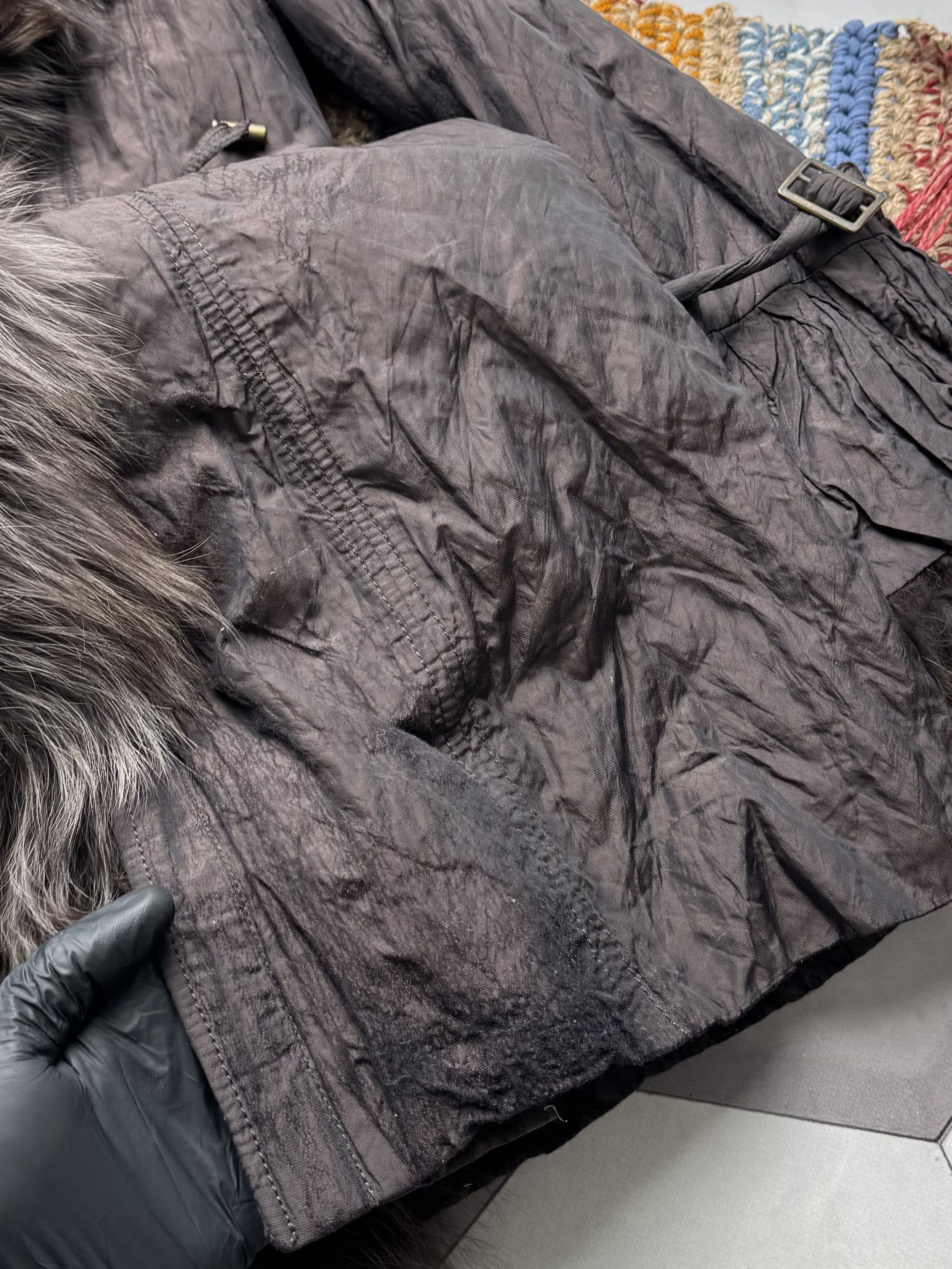 Vintage Vintage Coat With Real Fur Details (E4) Size L / US 10 / IT 46 - 8 Thumbnail