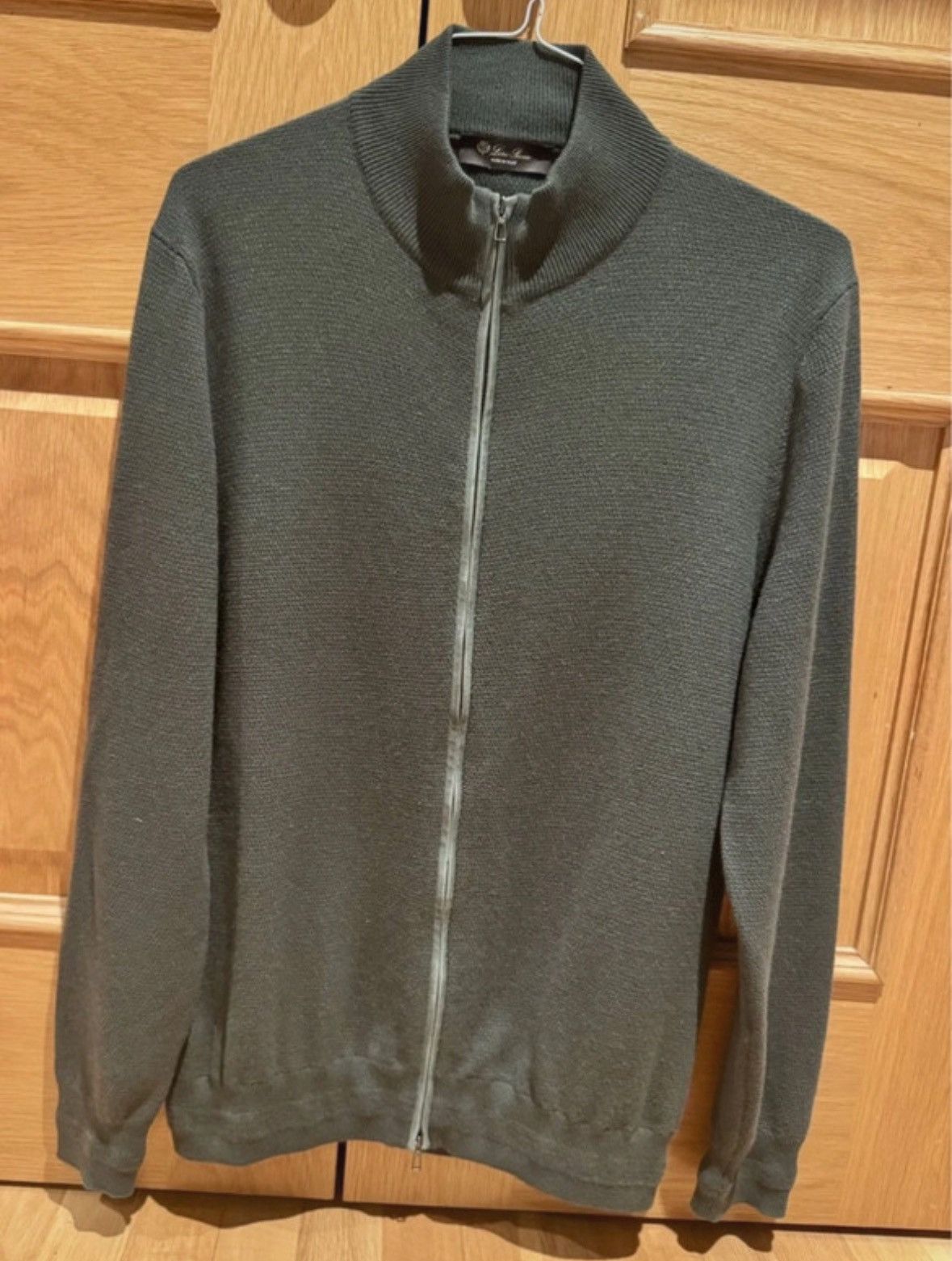 Loro Piana Loro Piana full-zip cashmere cardigan green 54 Size US L / EU 52-54 / 3 - 1 Thumbnail