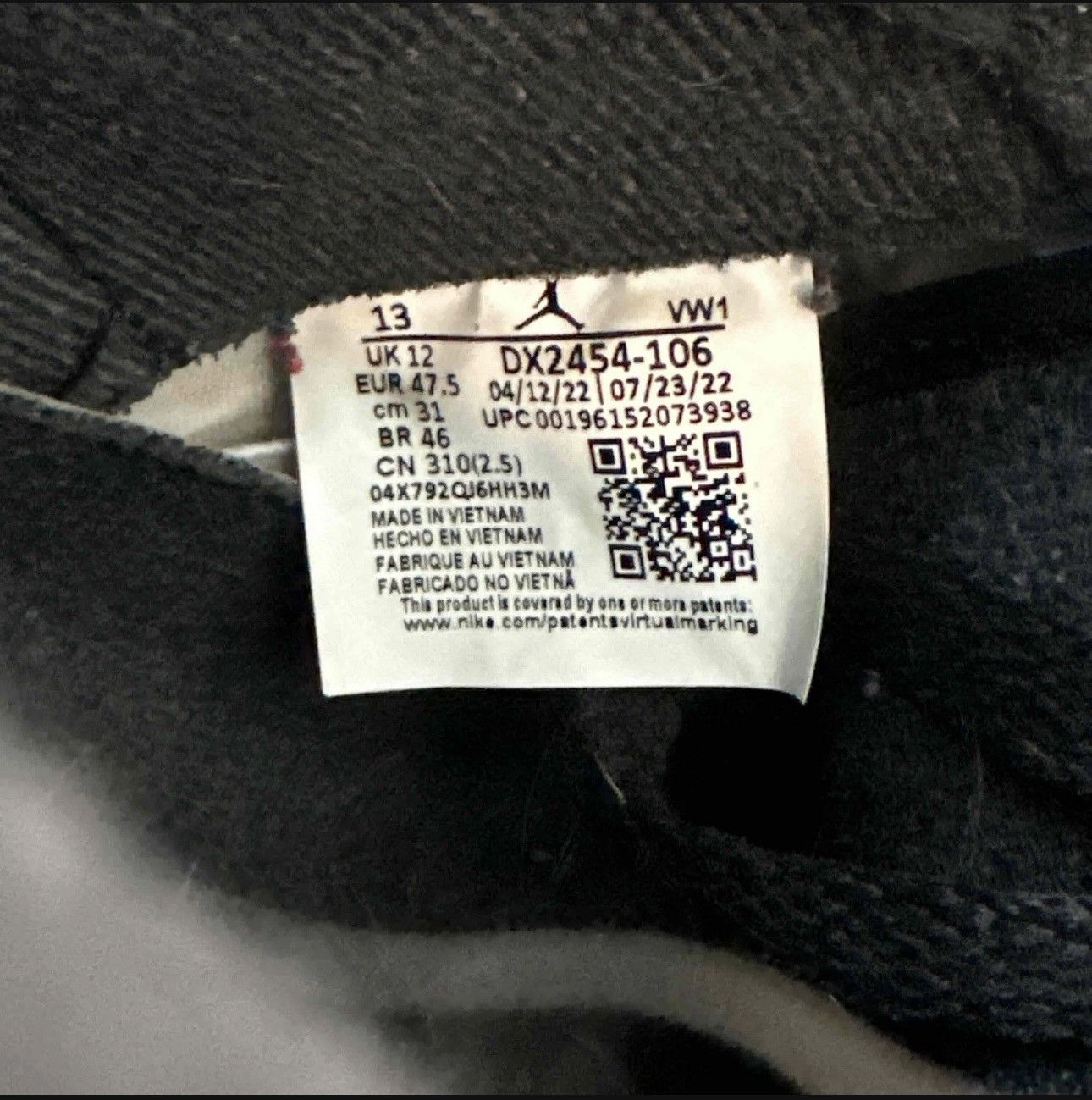 Jordan Brand Jordan 2 Retro OG Chicago 2022 Size US 13 / EU 46 - 7 Thumbnail