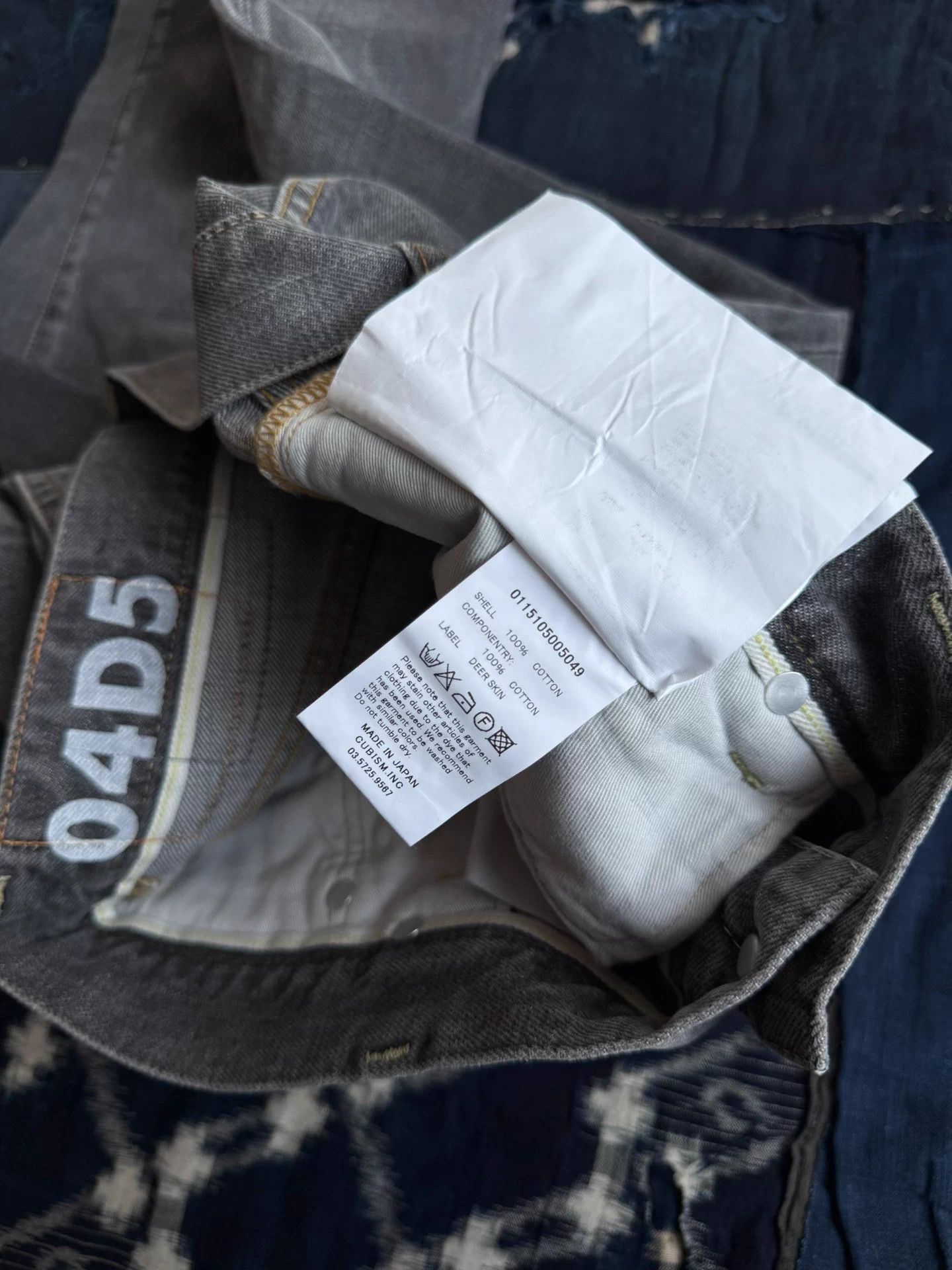 Visvim VISVIM 15SS 04D5 Black Washed Distressed Denim W34L30 Size US 34 / EU 50 - 9 Thumbnail
