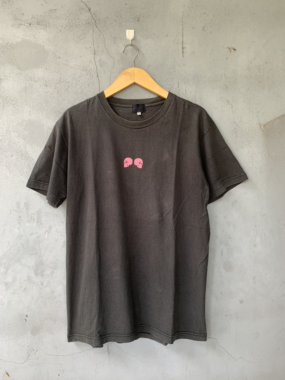 Japanese Takeo kikuchi shirt skull faded