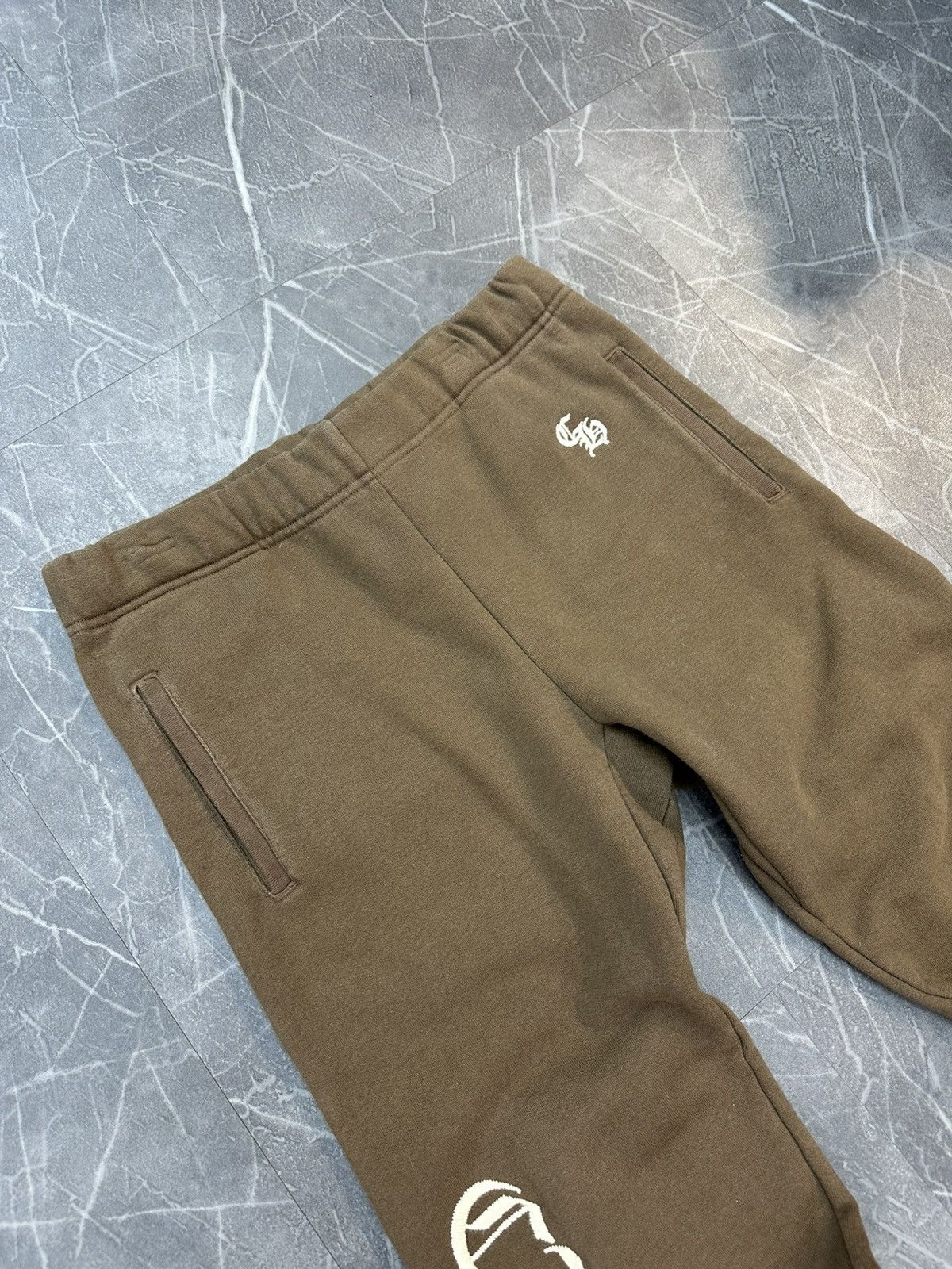 Chrome Hearts Chrome Hearts Embroidered Sweatpants “Brown” Size US 32 / EU 48 - 4 Thumbnail