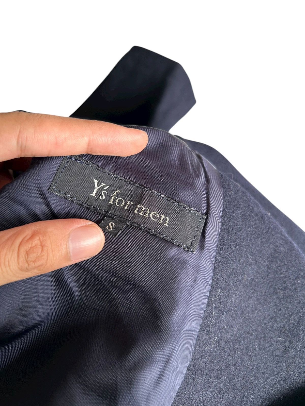 Yohji Yamamoto Y's Yohji Yamamoto Wool Jacket Coat Y's for men Size US S / EU 44-46 / 1 - 6 Thumbnail