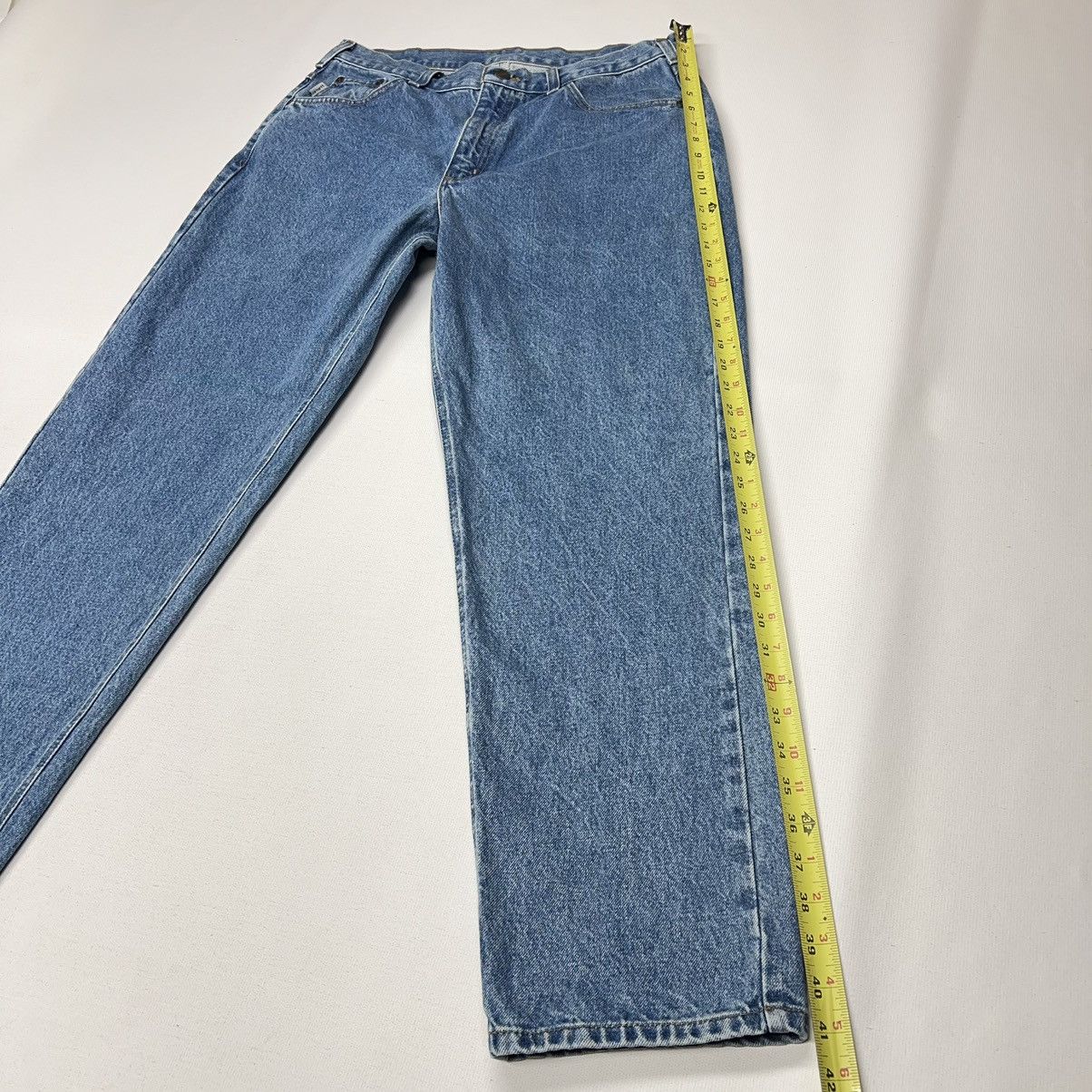 Carhartt × Vintage Carhartt Jeans Blue Relaxed Fit B17 Denim Workwear Baggy Size US 36 / EU 52 - 17 Thumbnail