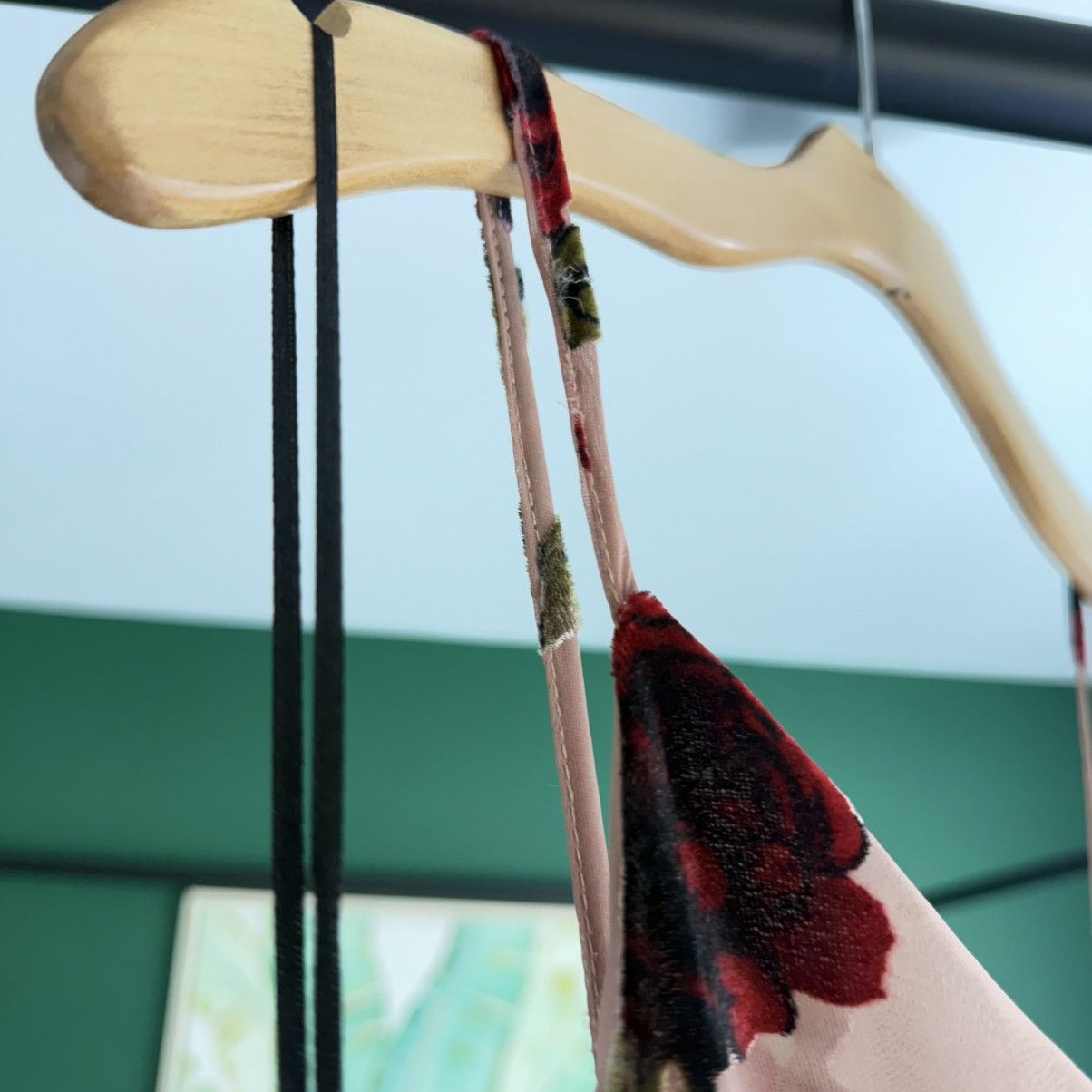 Other Mauve and Red Floral Burnout Mini Slip Dress | Small Size S / US 4 / IT 40 - 9 Thumbnail