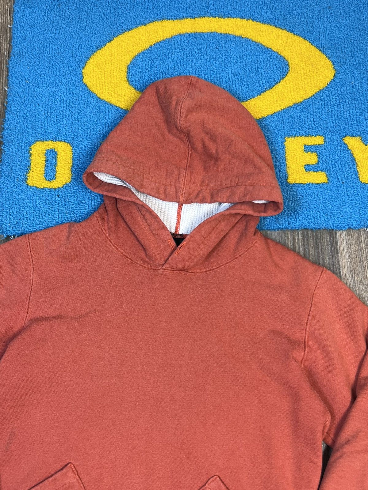 Pledge Pledge Japanese Scull Orange Heavy Hoodie Size US M / EU 48-50 / 2 - 4 Thumbnail