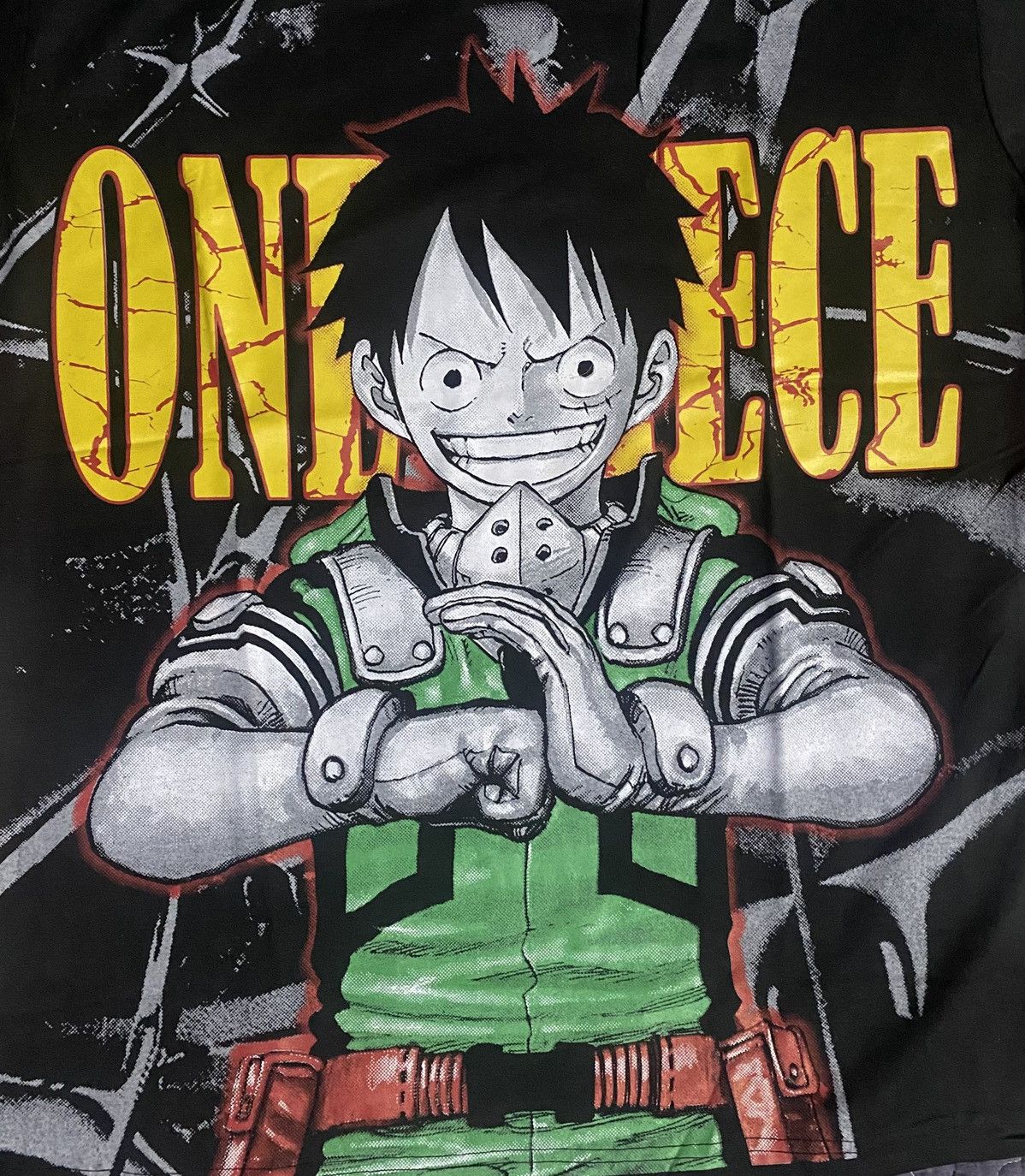 One Piece one piece x myheroacademia x mha x bootleg x ovp x luffy Size US L / EU 52-54 / 3 - 2 Thumbnail