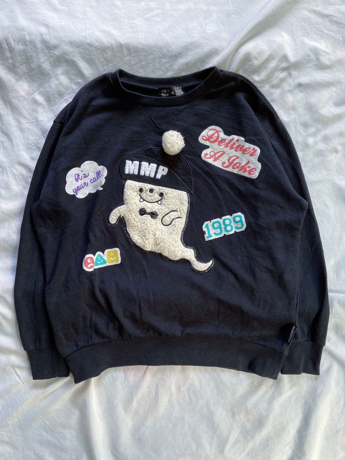 Japanese Brand CHIP CLIP x MALKO MALKA PARTY SWEATSHIRT Size US S / EU 44-46 / 1 - 1 Thumbnail