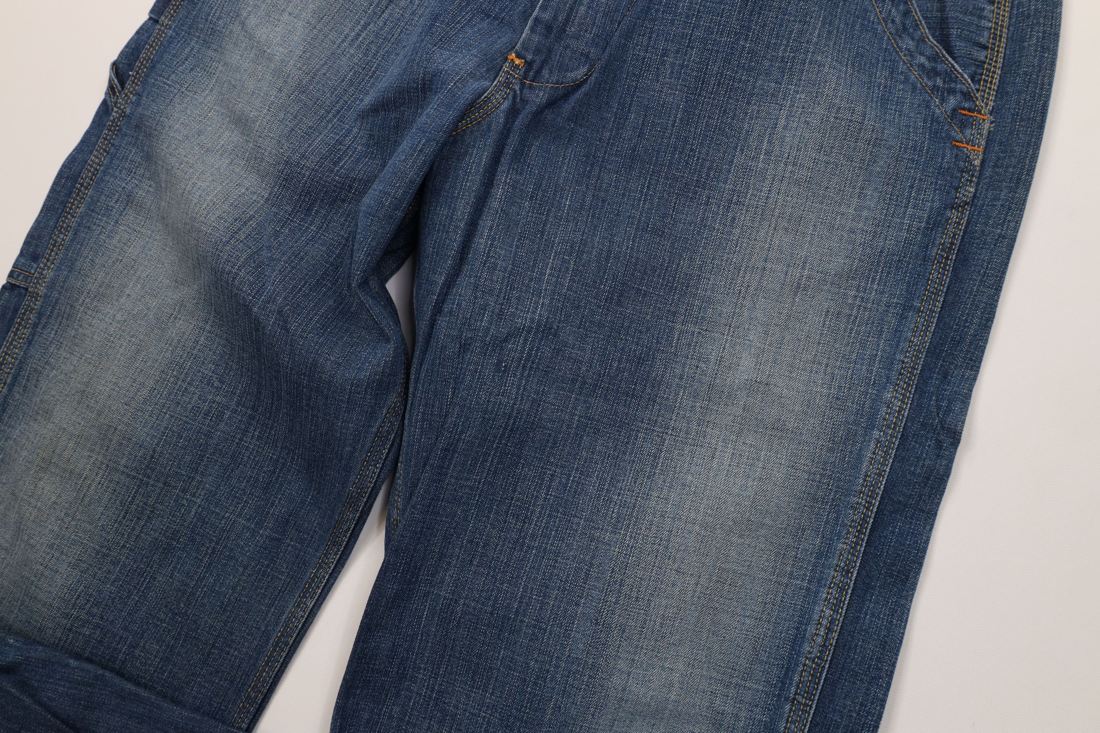 Ralph Lauren Vintage 90s Ralph Lauren Loose Wide Leg Dungaree Denim Jeans Size US 34 / EU 50 - 6 Thumbnail