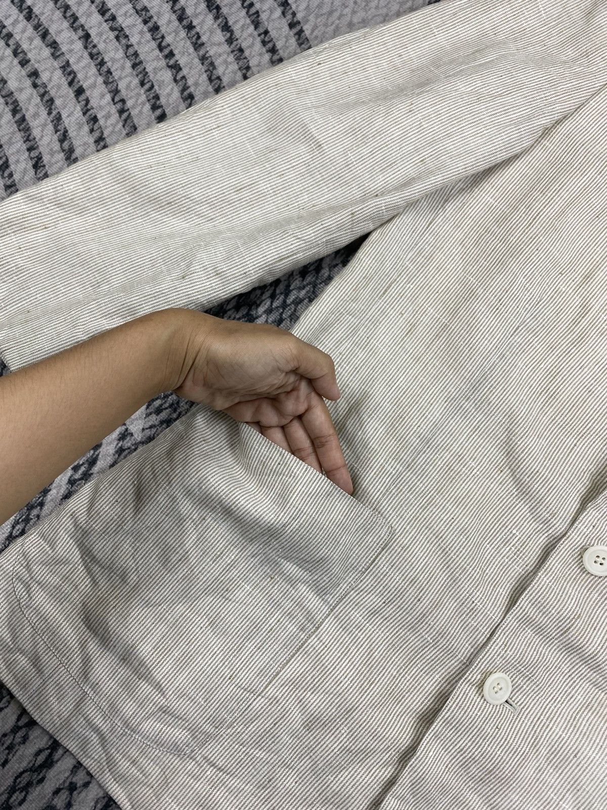 Christian Dior Monsieur Vintage Christian Dior Monsieur Harringbone Buttoned Blazer Size US M / EU 48-50 / 2 - 6 Thumbnail