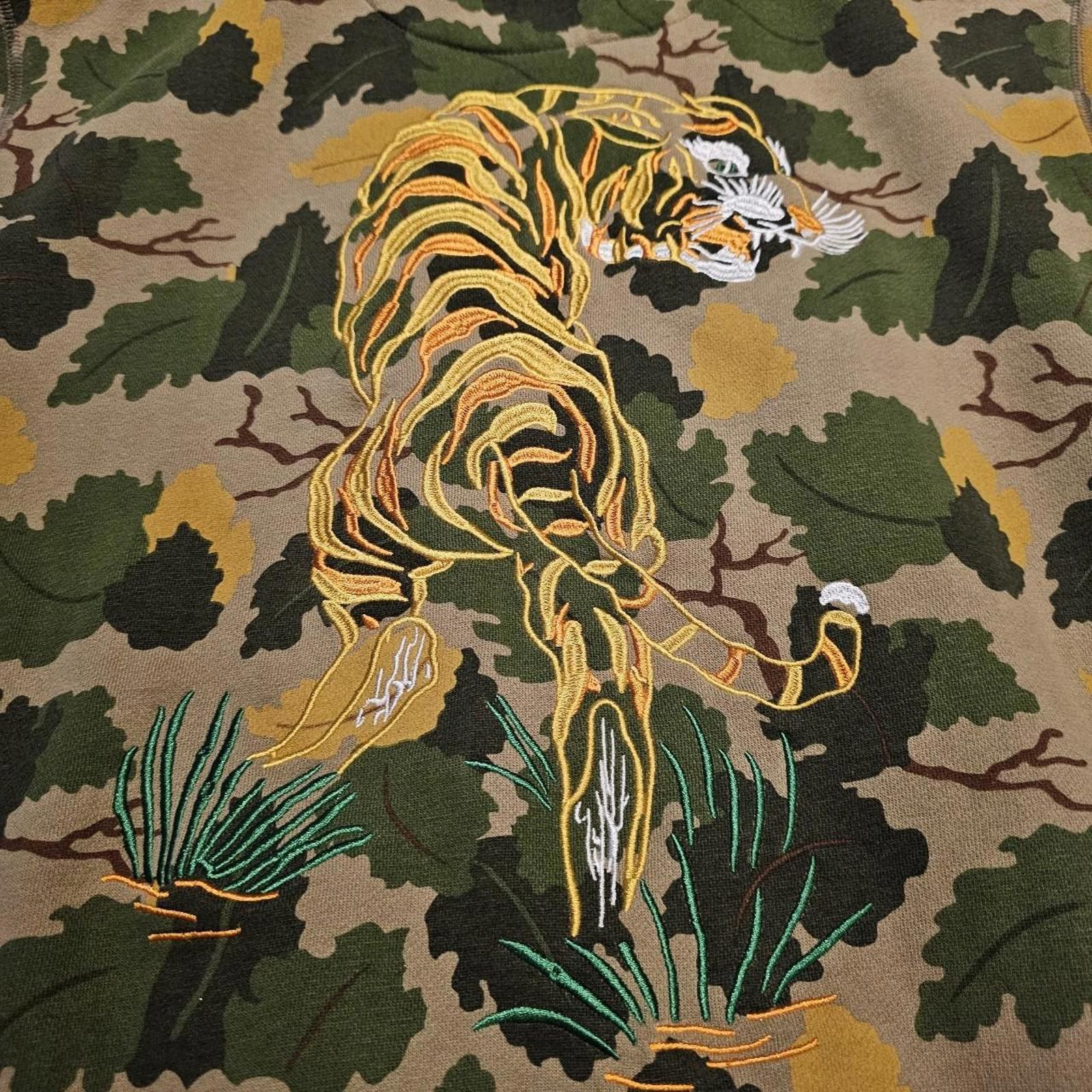 Diamond Supply Co. Diamond Supply Co. Skate Brand Zip Up Hoodie Camo Tiger Size US M / EU 48-50 / 2 - 7 Thumbnail