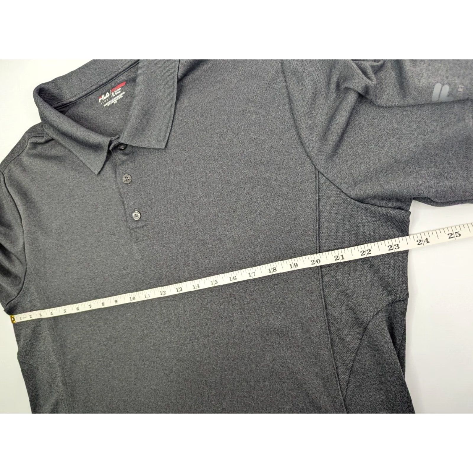 Fila FILA Sport Golf Polo Shirt Men’s XL Short Sleeve Athletic Fit Dark Gray Shirt Regular Man Size US XL / EU 56 / 4 - 5 Thumbnail
