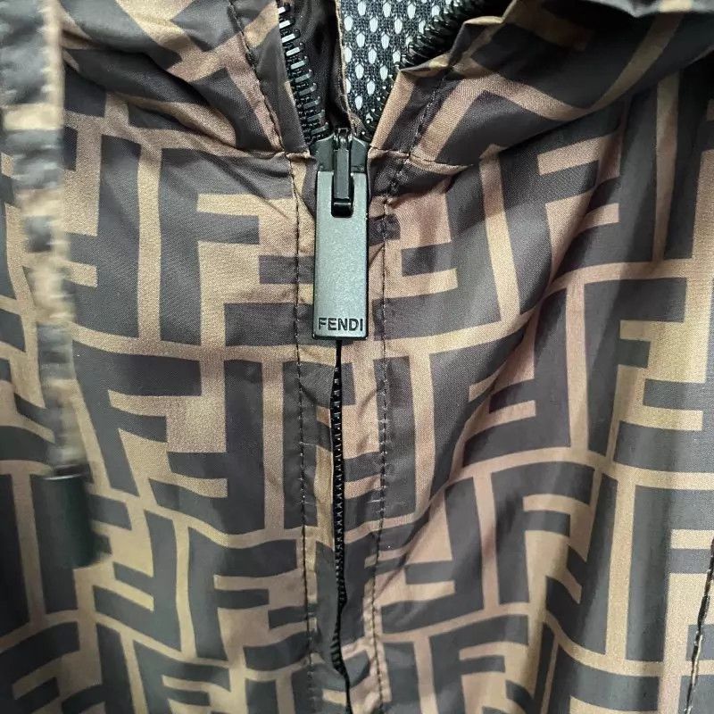 Fendi Fendi All Over Print Jacket Size US XL / EU 56 / 4 - 6 Thumbnail