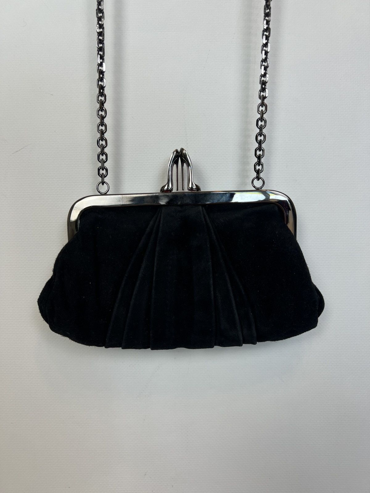 Christian Louboutin Christian Louboutin Clutch Italy Suede bag Size ONE SIZE - 2 Thumbnail