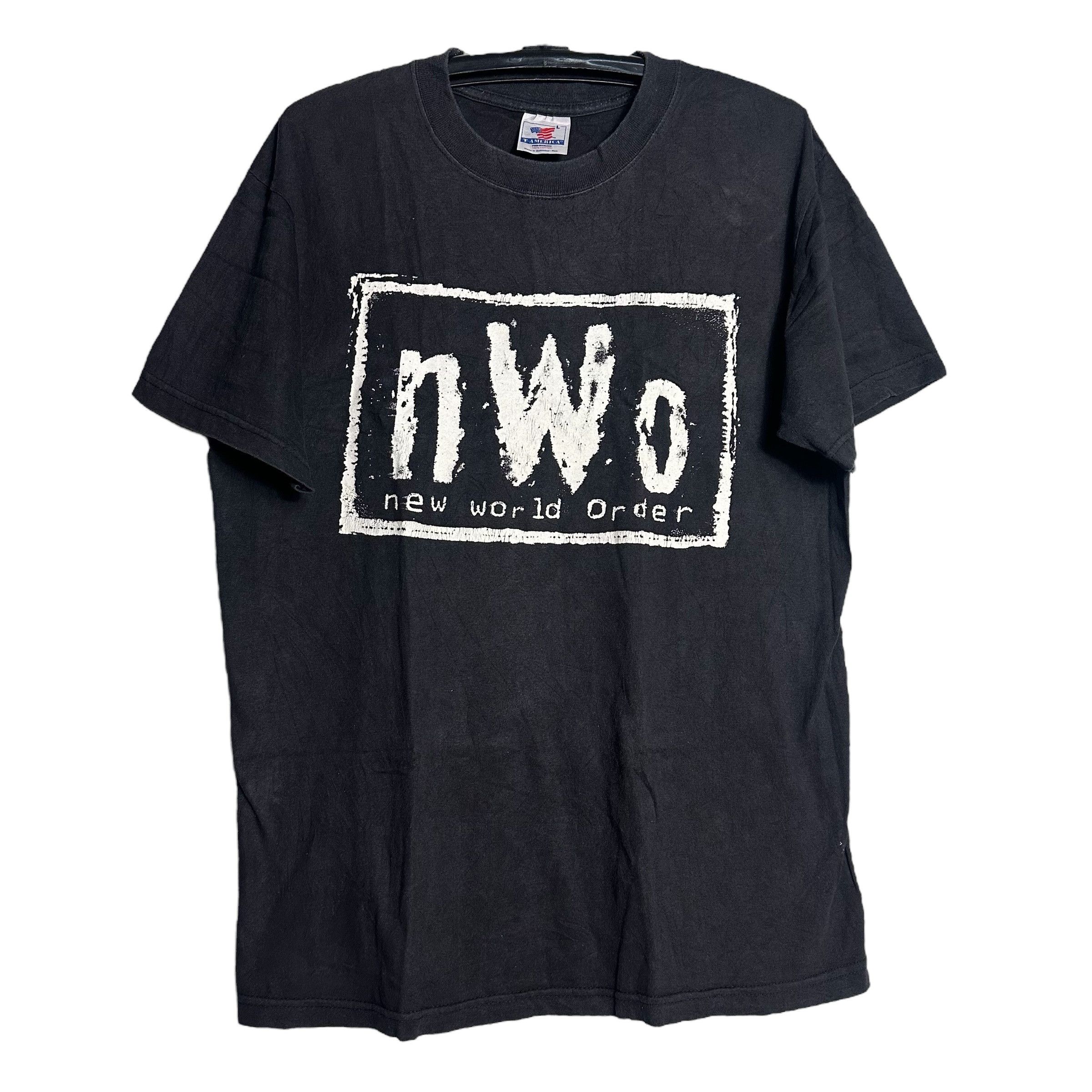 Vintage × WCW/nWo × WWF 🔥RARE🔥Vintage The New World Order NWO Spell Out T-shirt Size US L / EU 52-54 / 3 - 1 Thumbnail