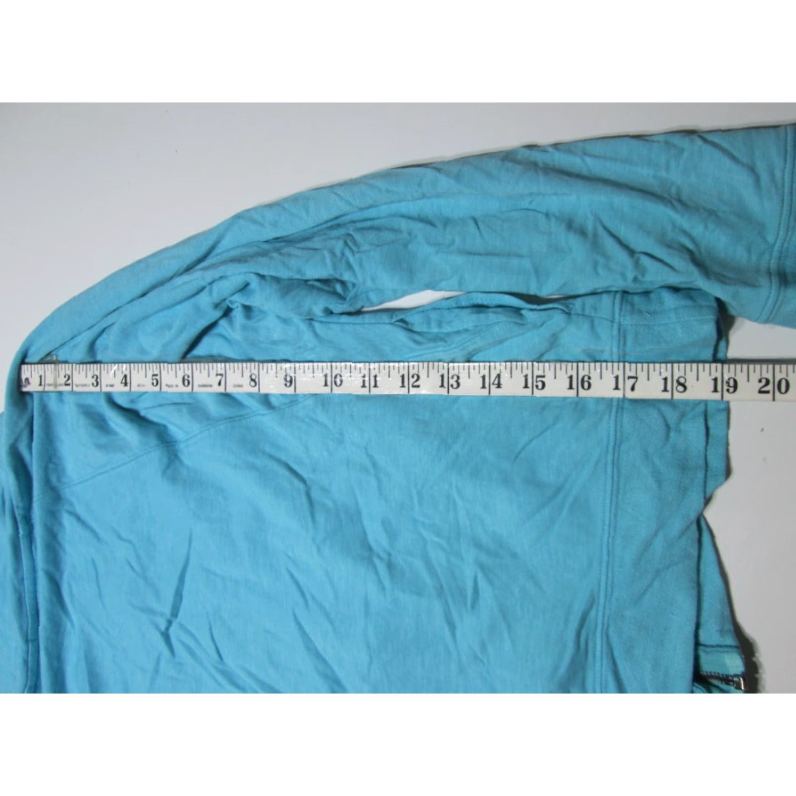 Vintage Fresh Produce Womens Basic Jacket Blue Outerwear L Size Blue Pockets Zip Casual Long Sleeve Solid Pattern Jacket Size L / US 10 / IT 46 - 5 Thumbnail