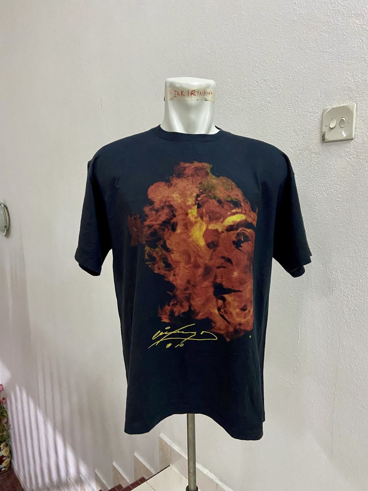 Vintage TRIBUTE TO MAURICIO CIENFUEGOS TEE Size US L / EU 52-54 / 3 - 3 Thumbnail