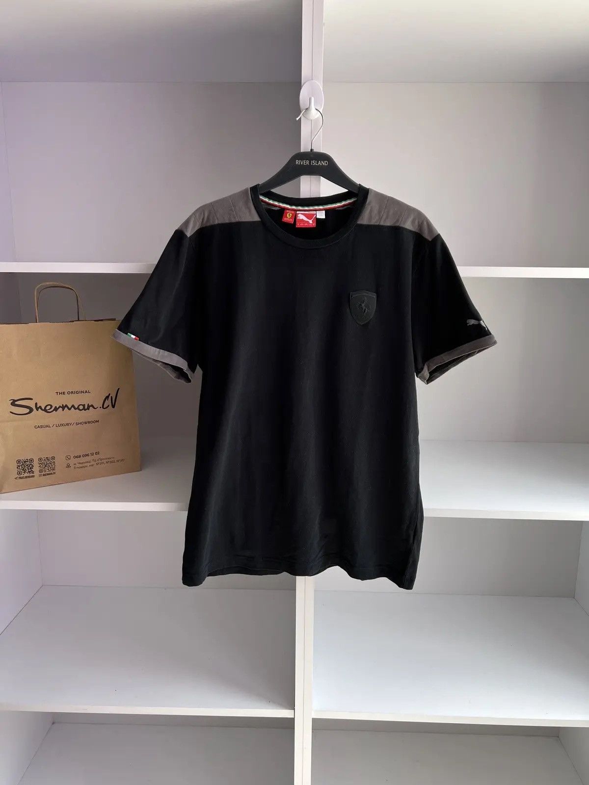 Ferrari × Puma × Vintage Vintage Puma Ferrari Racing T-Shirt Size US XL / EU 56 / 4 - 1 Thumbnail