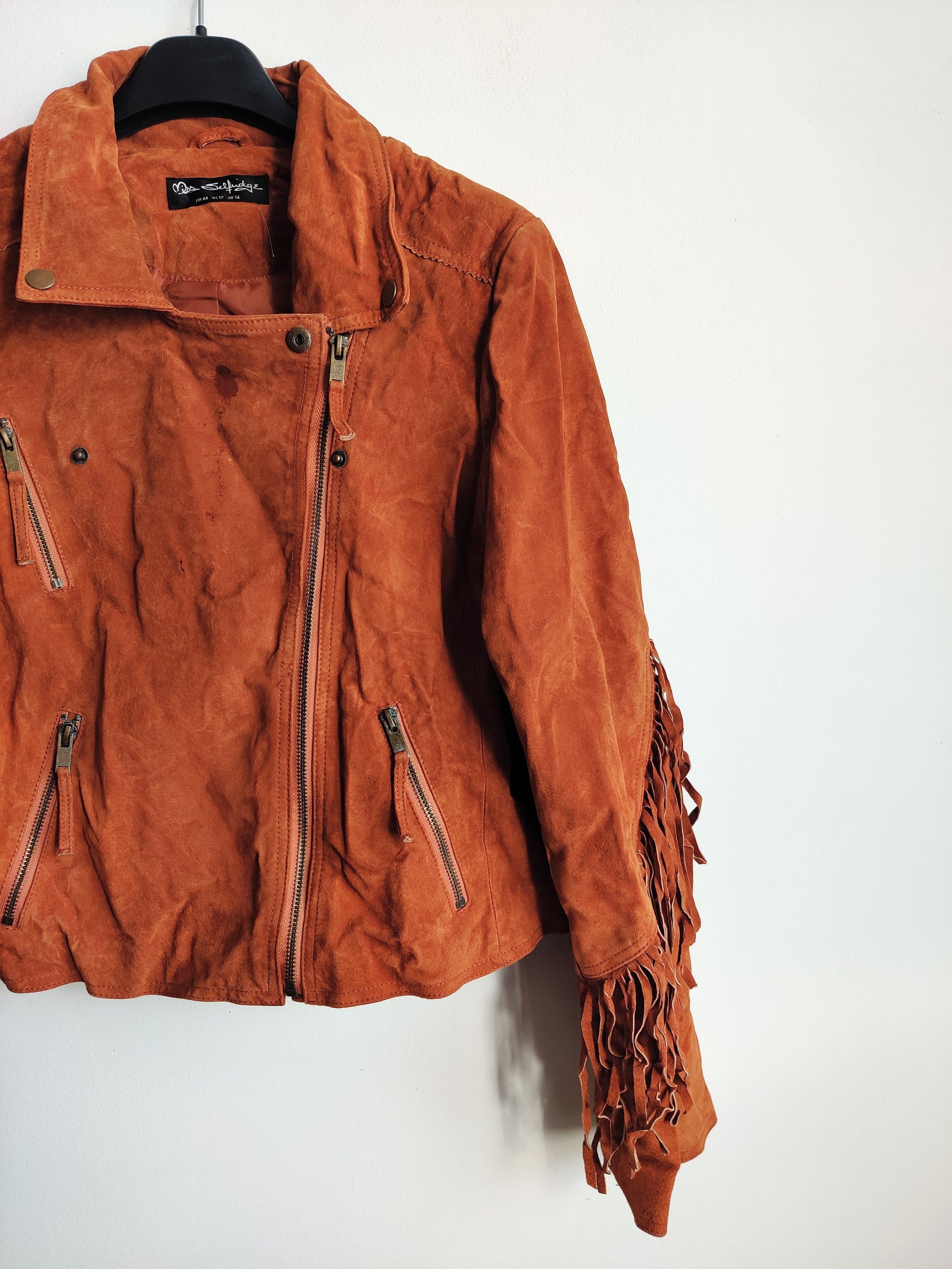 Vintage Vintage cowboy jacket leather y2k avant garde Size M / US 6-8 / IT 42-44 - 4 Thumbnail