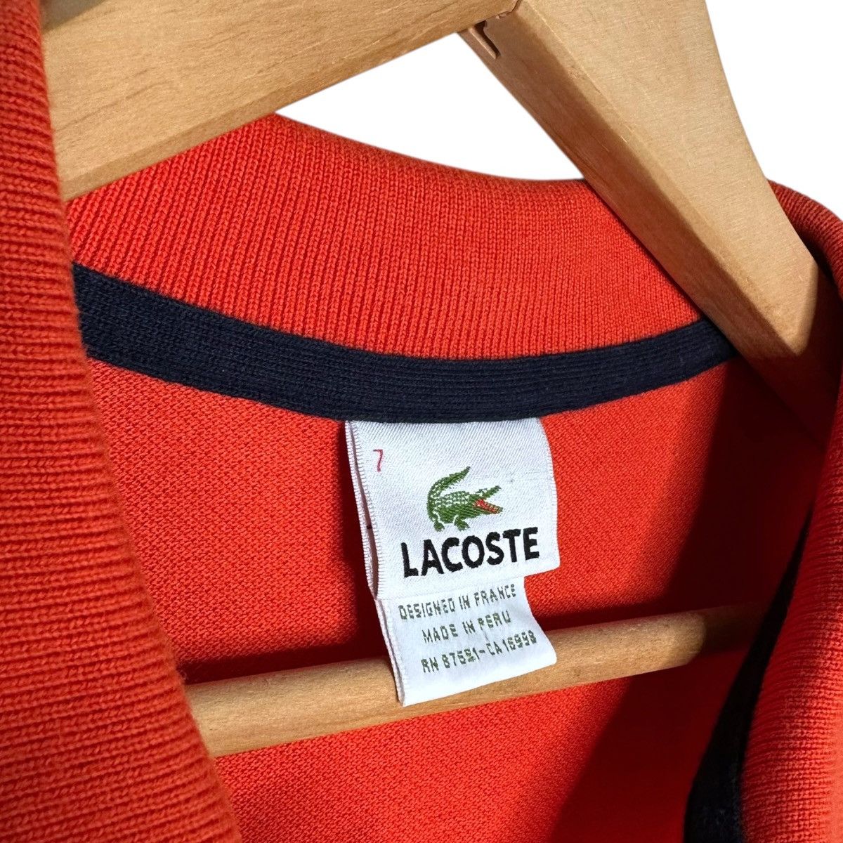 Lacoste Lacoste Striped Polo Shirt Size US L / EU 52-54 / 3 - 6 Thumbnail