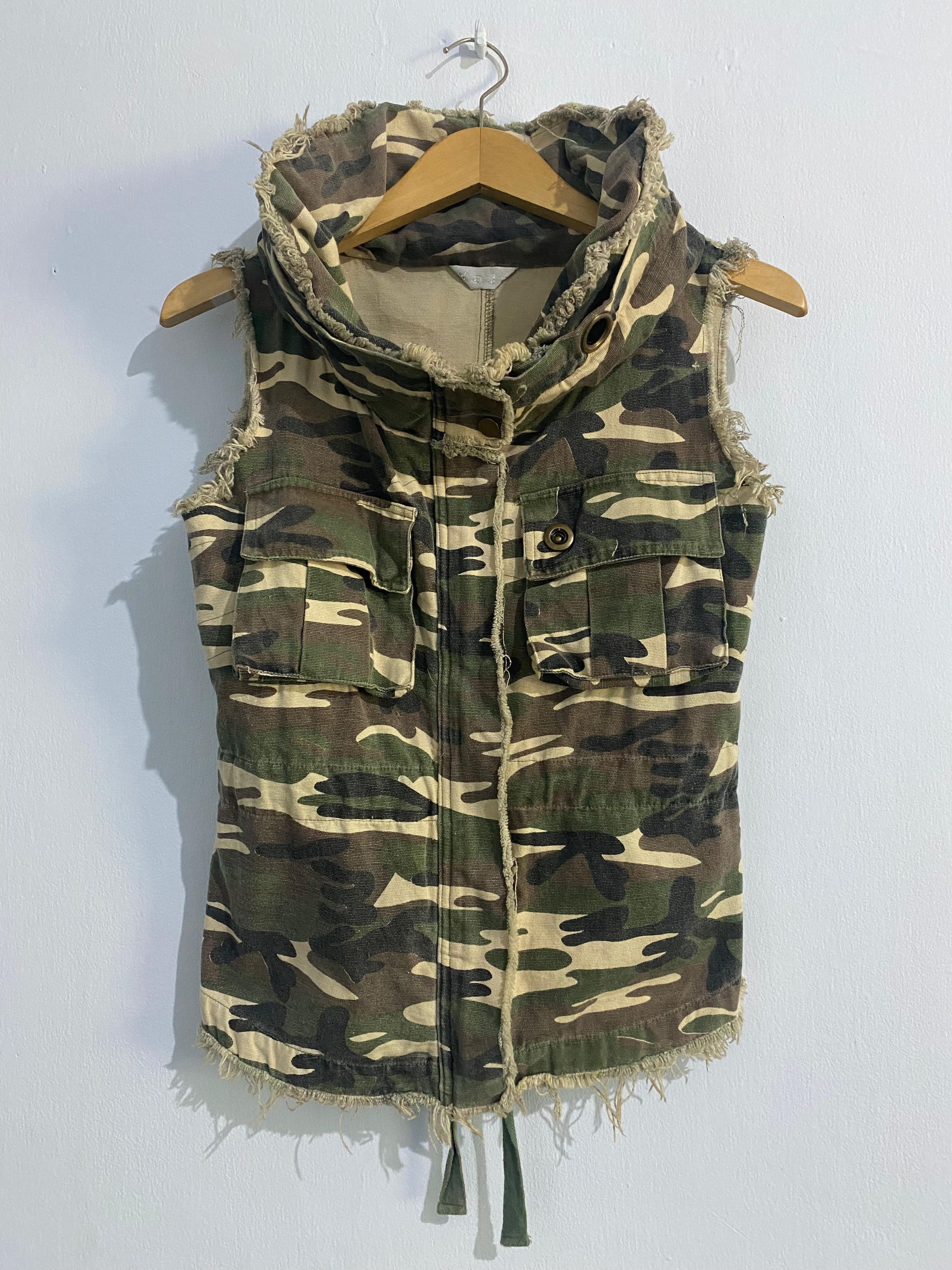Hysteric Glamour Y2K Fur Vest Army Bono Jacket Size S / US 4 / IT 40 - 4 Thumbnail