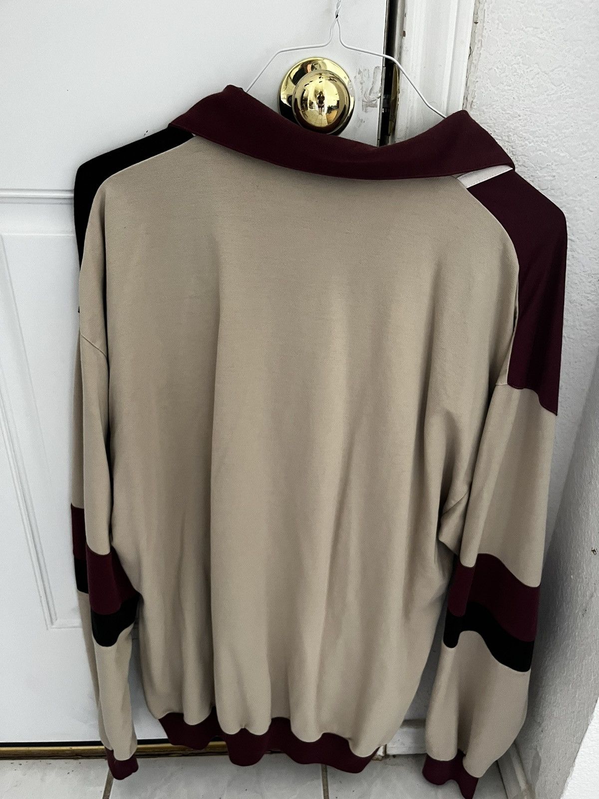 Clarks × Vintage Vintage Clarks Long sleeve polo Size US XL / EU 56 / 4 - 4 Thumbnail