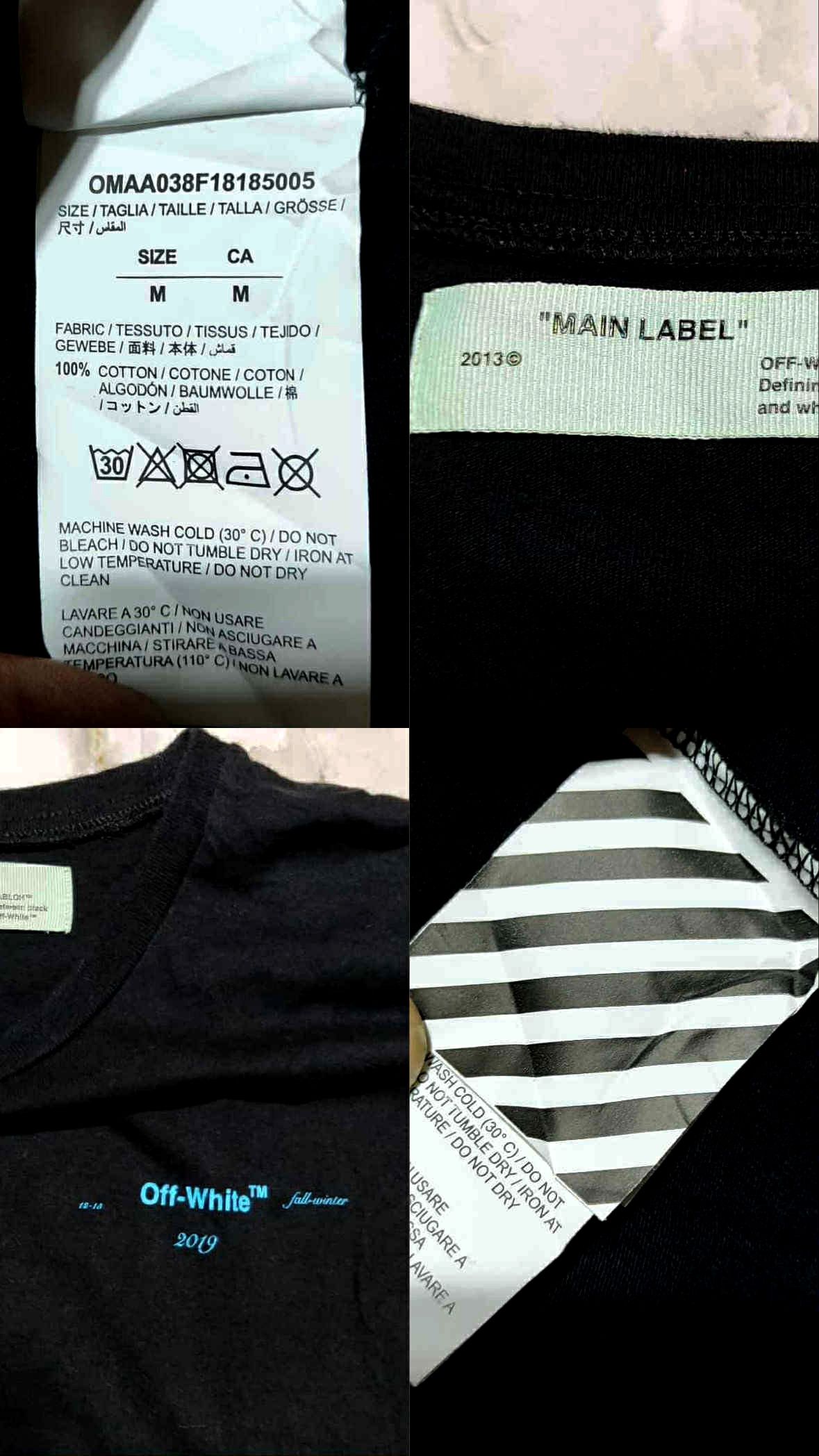 Off-White Off-White Multicolor Gradient Arrows Tee Size US XL / EU 56 / 4 - 6 Thumbnail