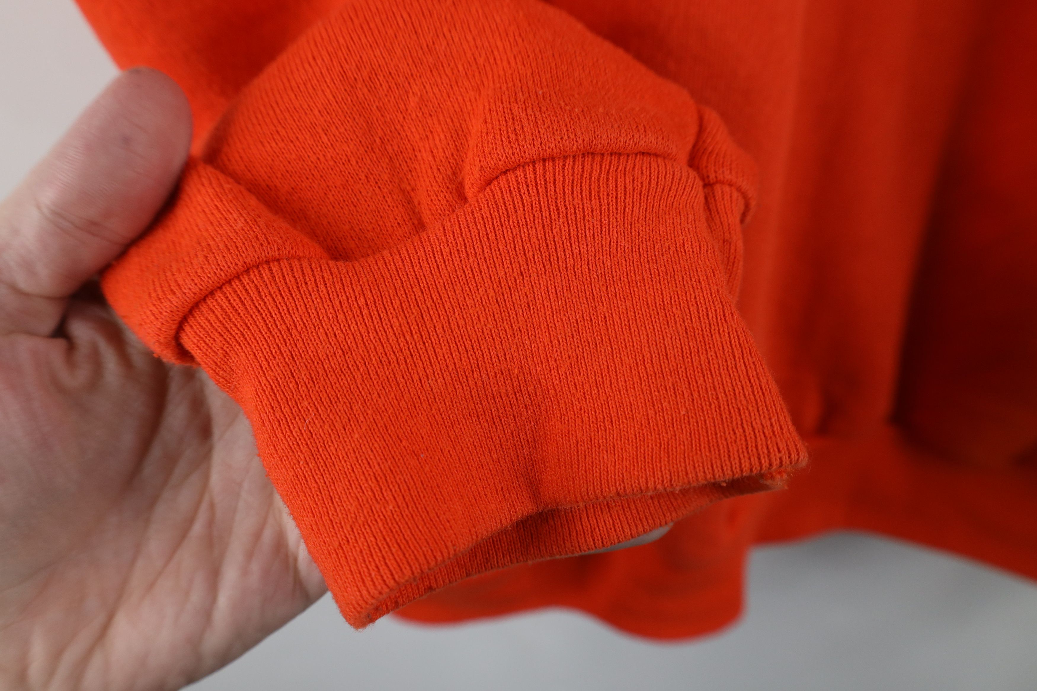 Vintage Vintage 90s BSA Boy Scouts of America Sweatshirt Orange USA Size US XL / EU 56 / 4 - 6 Thumbnail
