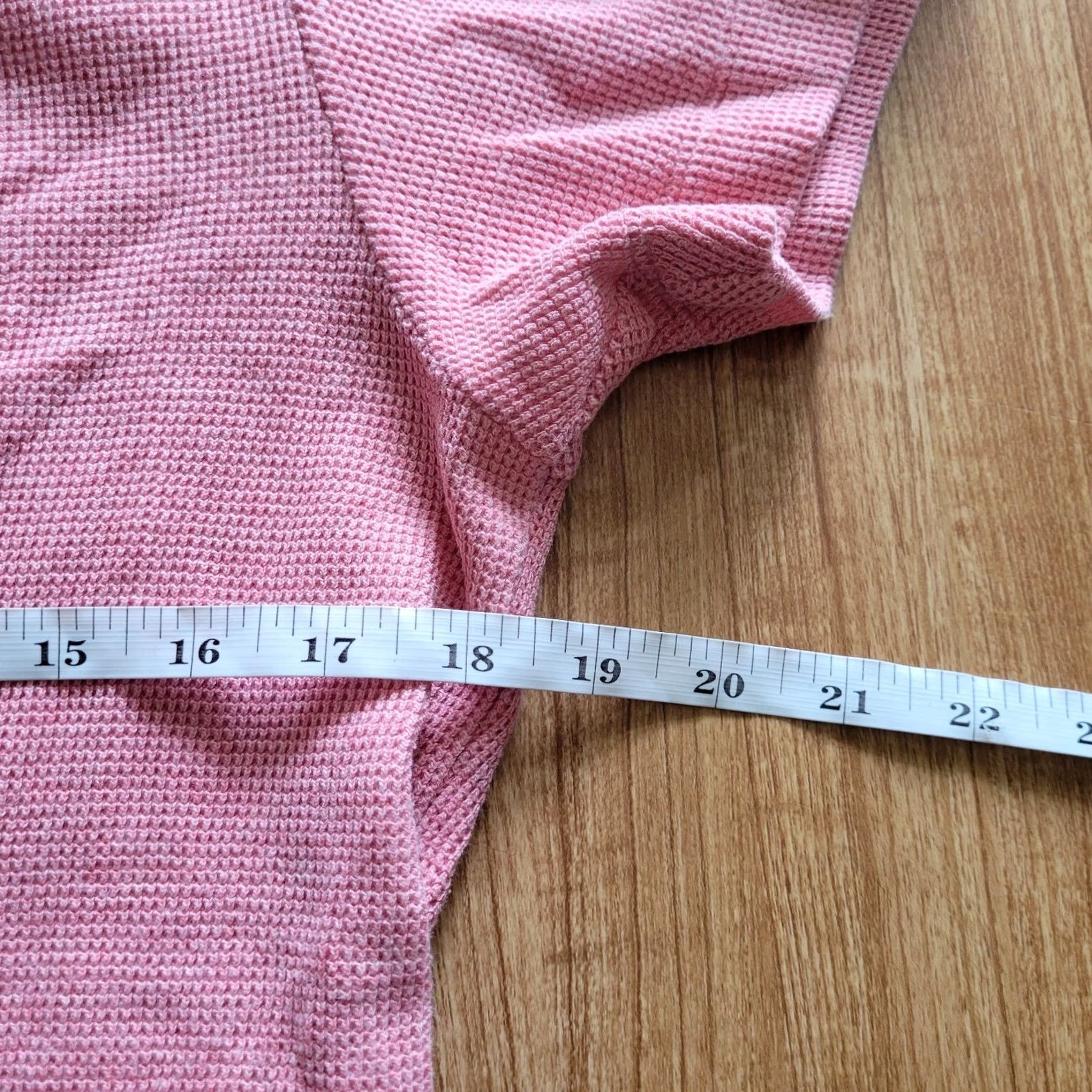 Eddie Bauer Eddie Bauer Shirt Womens Medium Pink Thermal Round Snap Buttons Short Sleeves Size M / US 6-8 / IT 42-44 - 6 Thumbnail