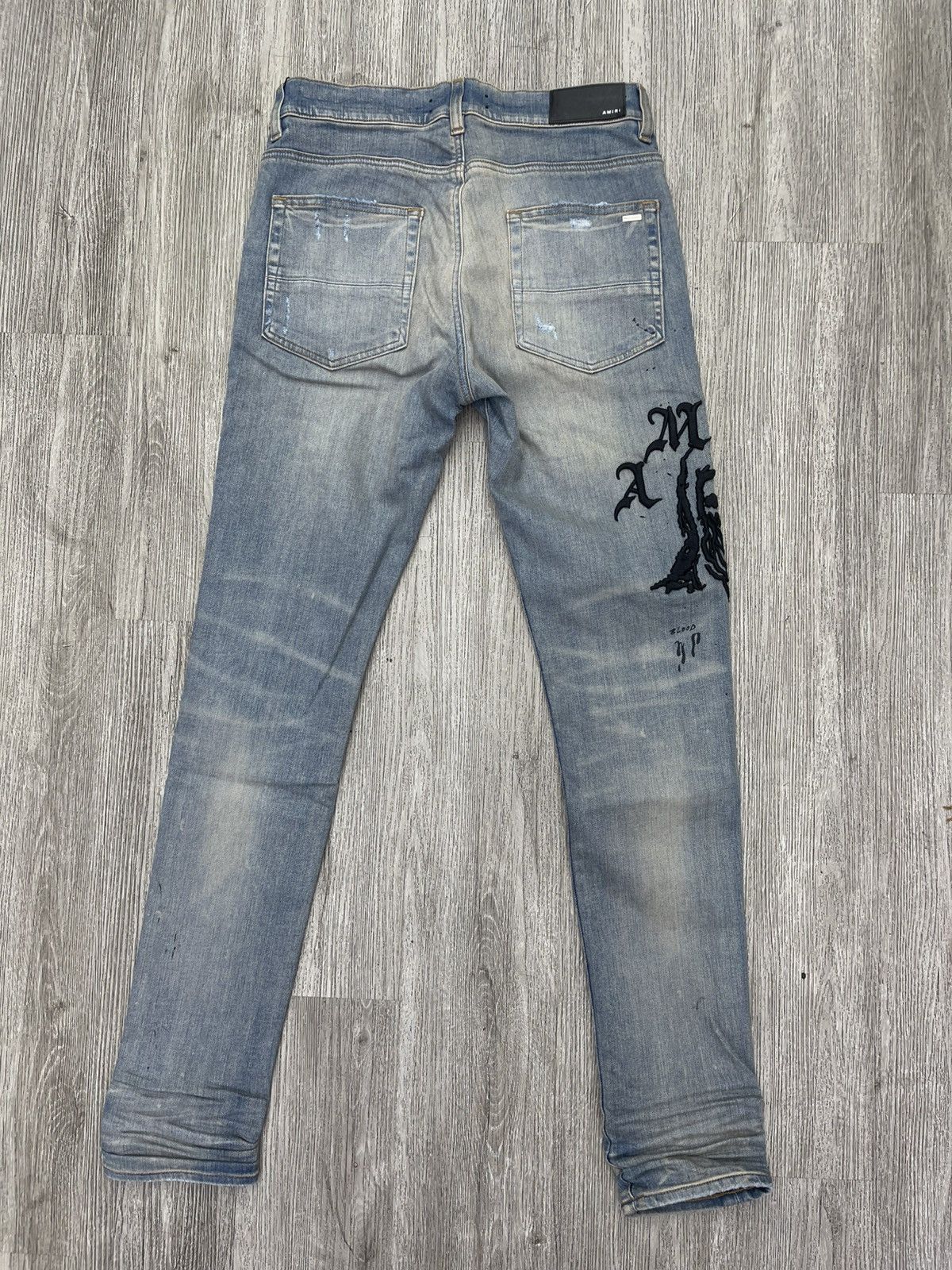 Amiri Amiri Wes Lang jeans Blue Size US 31 - 2 Thumbnail